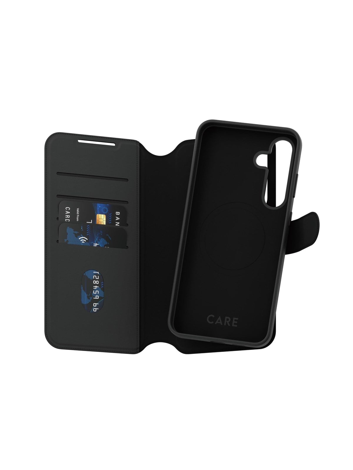 Care by Panzerglass Feature Case Tango Two-in-one Wallet w. QI Compatible Samsung Galaxy S25+ - Handys Cover Cases - Crrftwlg37942