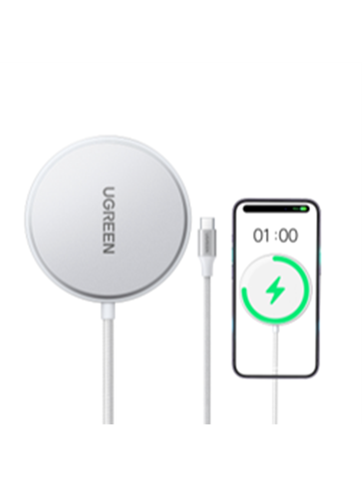 Ugreen Magnetic Wireless Charger - Handys Adapter Und Ladegeraete - 35565-ug