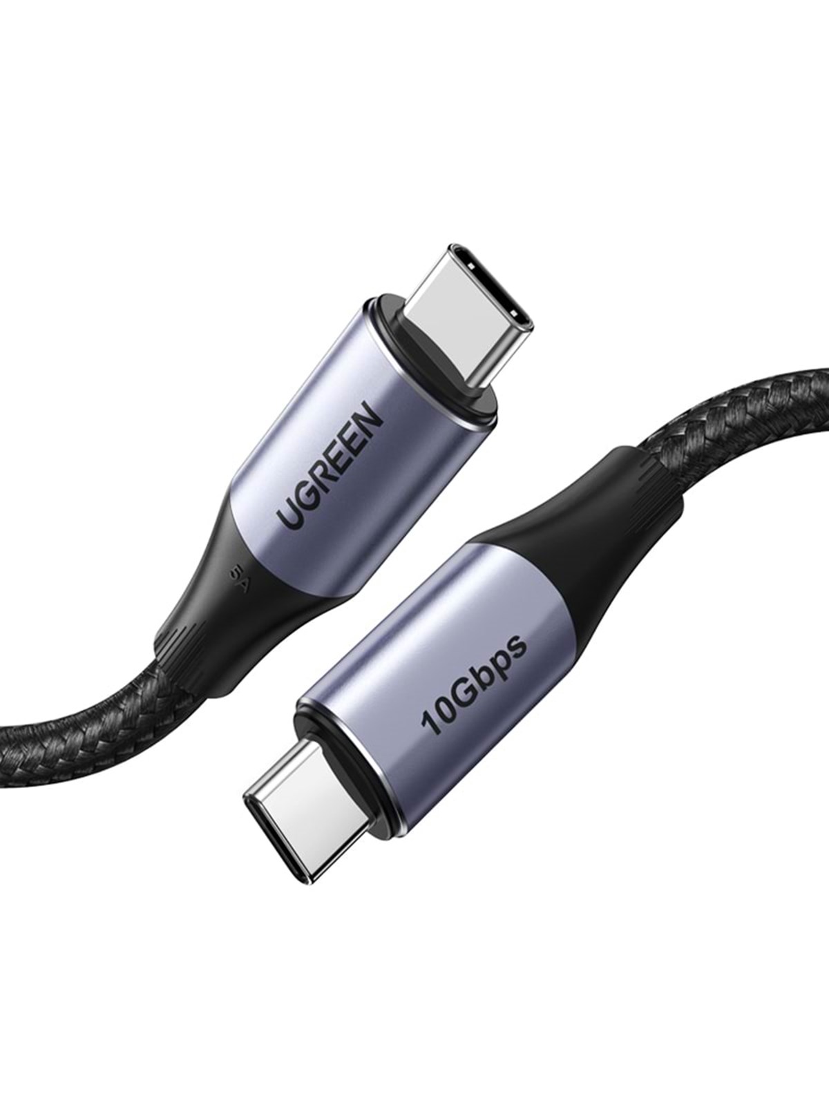 Ugreen Usb-c Usb-c - 1m - Sort - Usb Kabel - 80150-ug