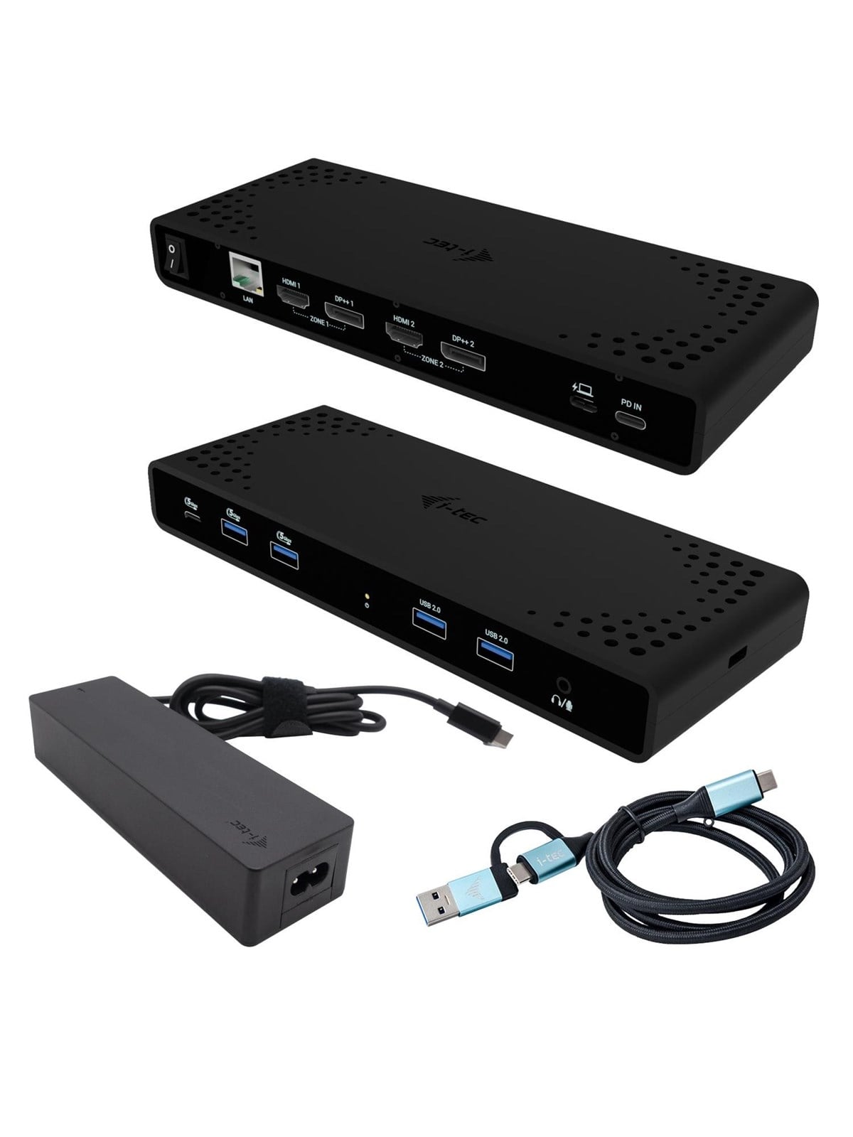 I-Tec Docking Station - USB-C/USB4 - 2-Port HDMI - 2-Port DisplayPort Image