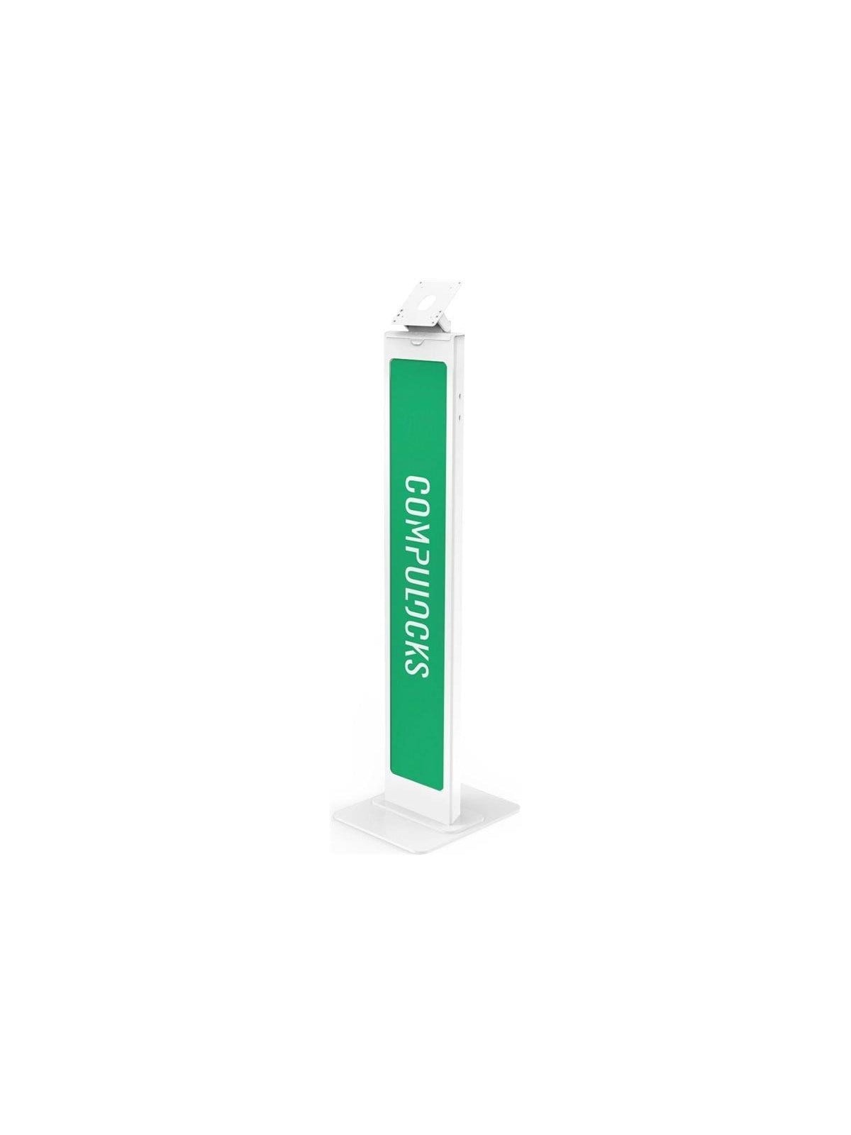 Compulocks BrandMe stand - for tablet enclosure - brandable - white - with Lighting Kit Image