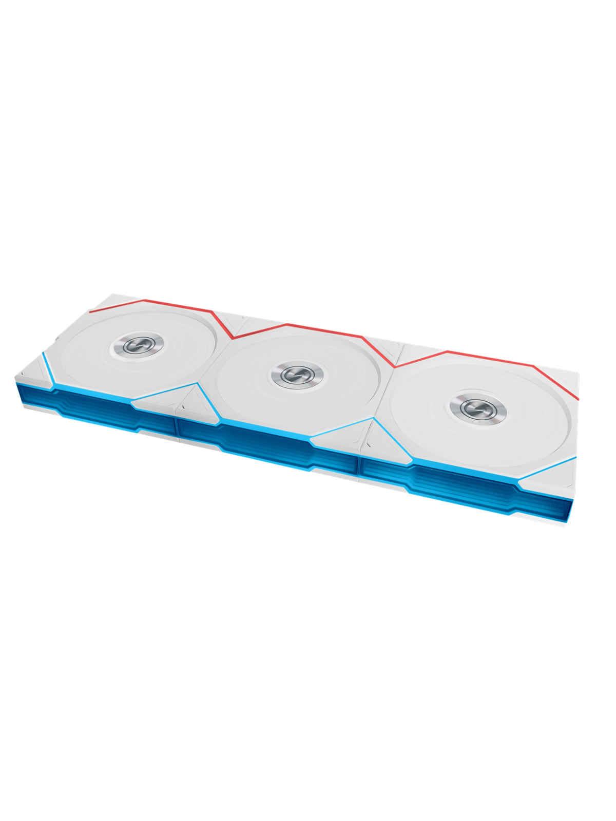 Lian Li Uni Fan TL Wireless Reverse 3-pack - Gehäuselüfter - 120mm - Weiß - 33 Dba - Gehaeuseluefter - G99.12rtl1w3w.00