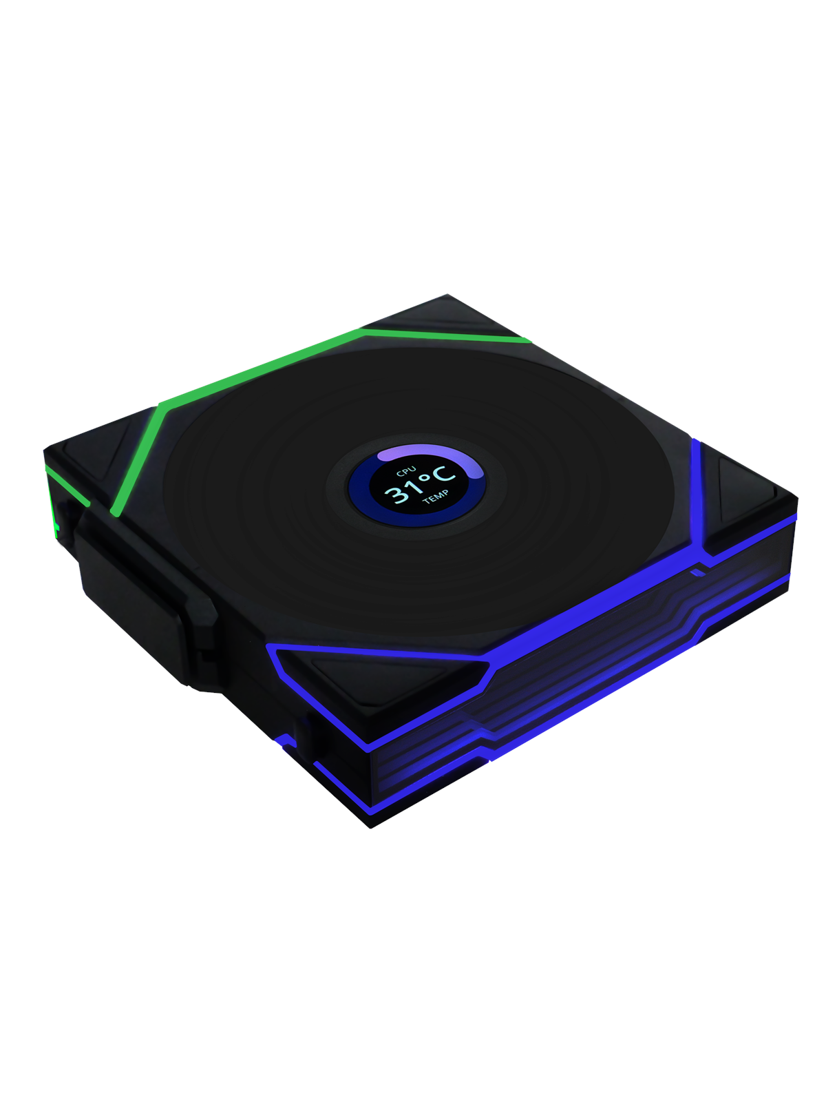 Lian Li Uni Fan TL Wireless Lcd - Gehäuselüfter - 120mm - Schwarz - 32 Dba - Gehaeuseluefter - G99.12tllcd1w1b.00