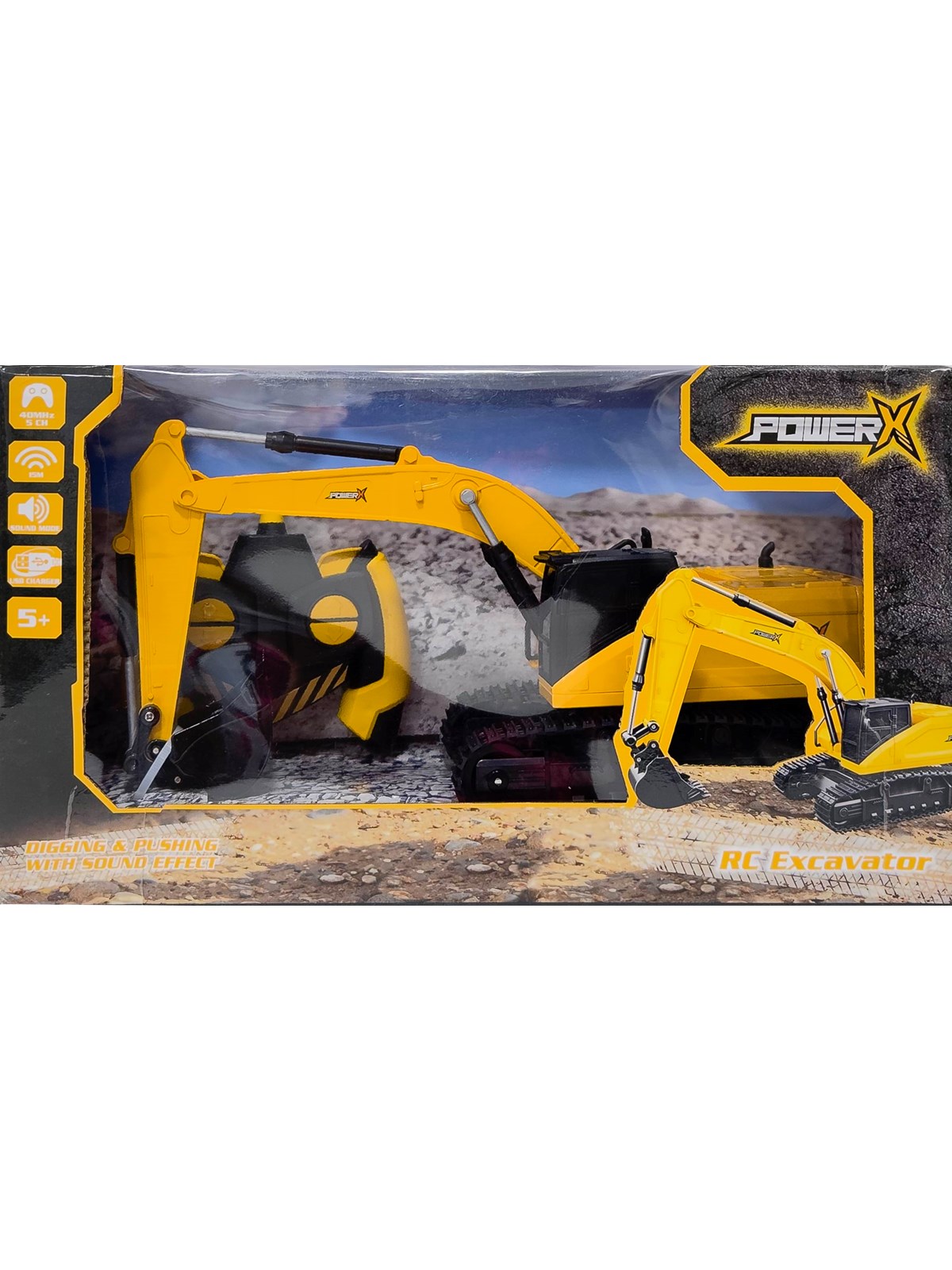 Power X RC Excavator - Spielzeug - 20296