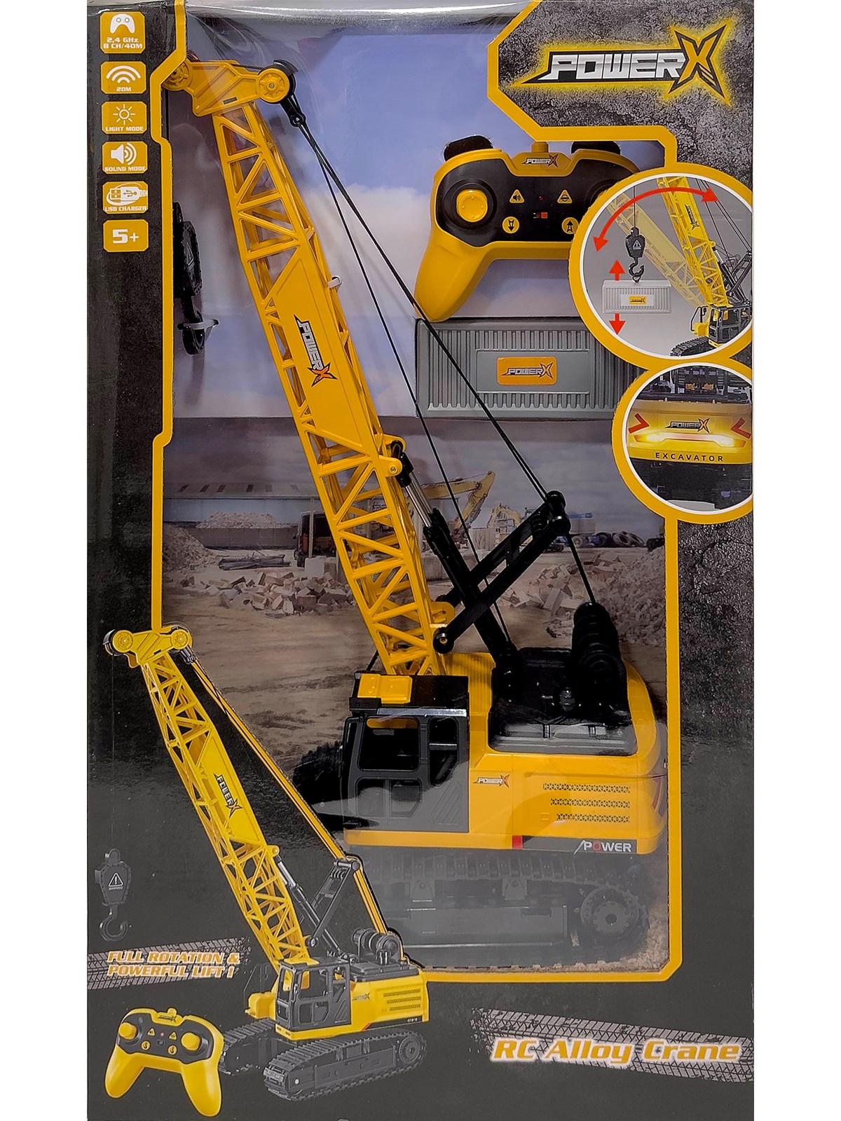 Power X RC Crane - Spielzeug - 20297