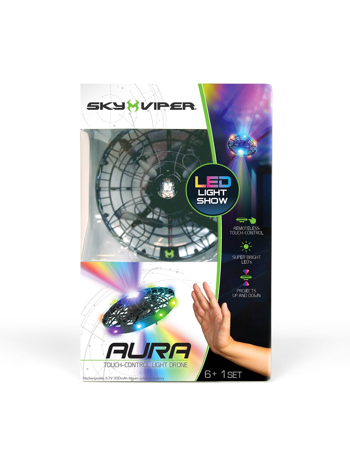 Sky Viper AURA FORCE Light-up Gesture Controlled Drone Image