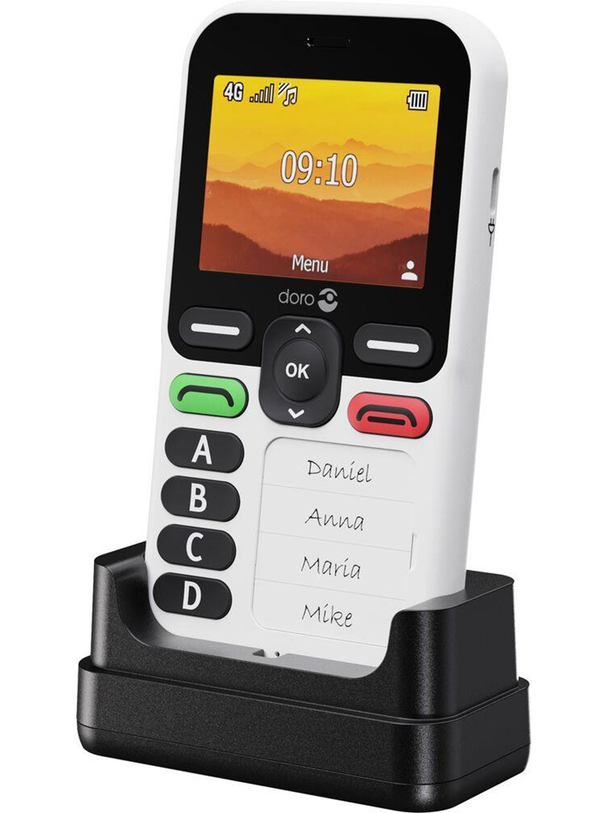Doro Leva X10 4G - White - Handys Smartphones - 8845