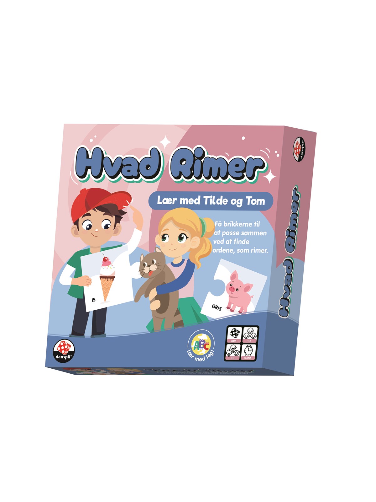 Danspil Hvad Rimer - Brettspiele - 101013
