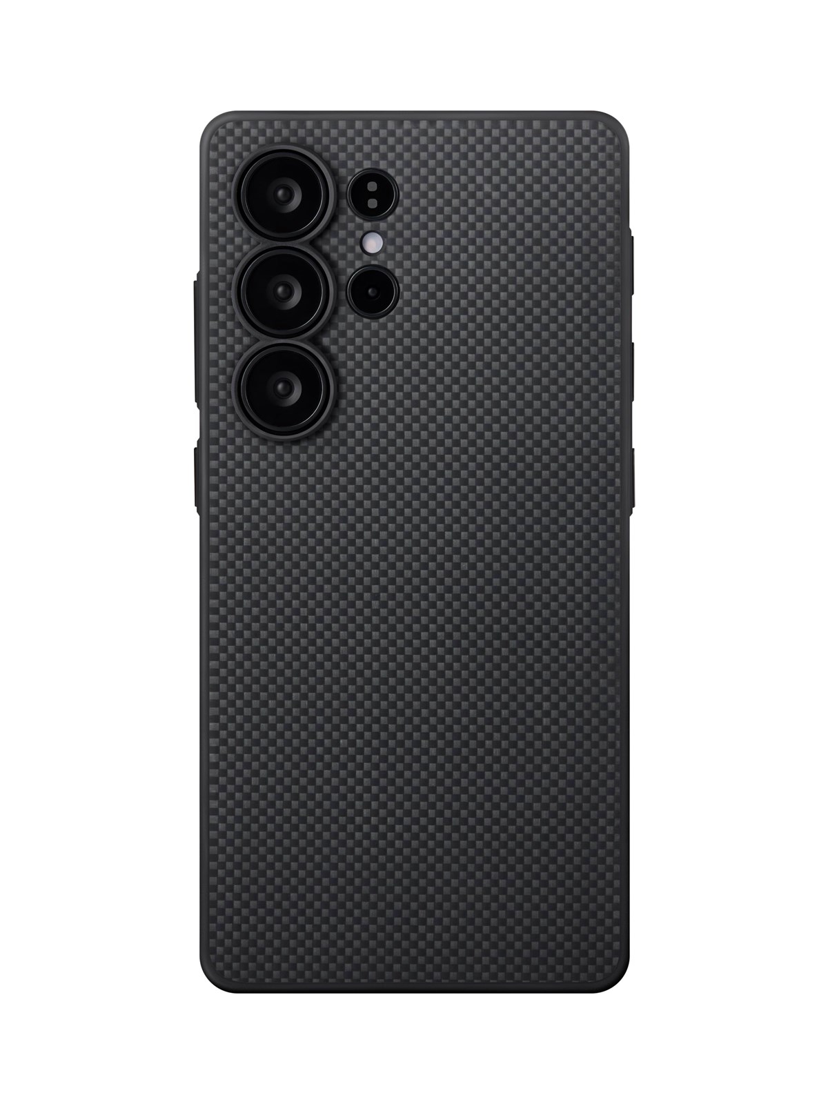 Pitaka Pin Button Case Black/grey Plain - Samsung Galaxy S25 Ultra - Handys Cover Cases - Pbs2501u