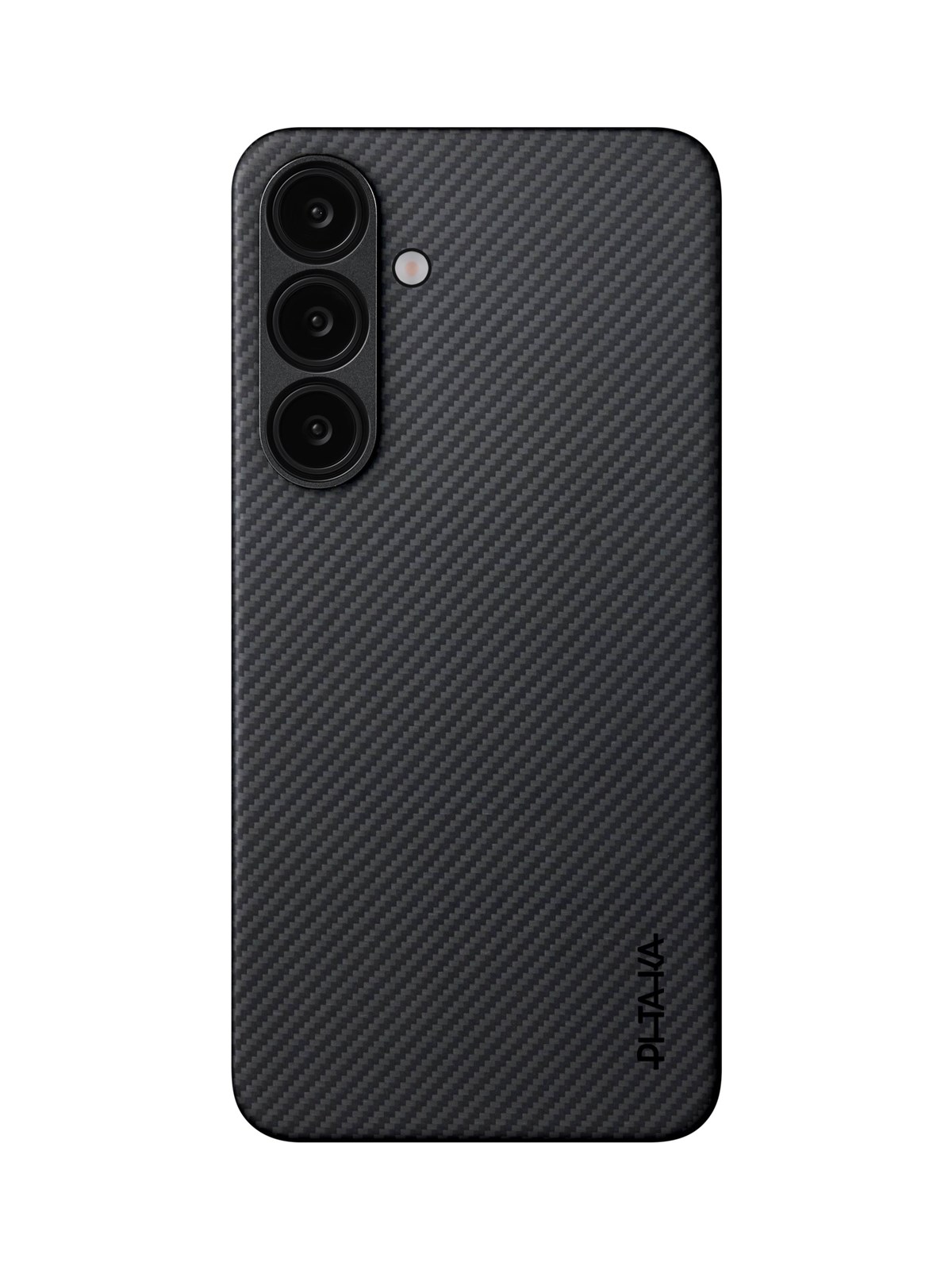 Pitaka Ultra-slim Case Black/grey Twill - Samsung Galaxy S25 - Handys Cover Cases - Ks2501