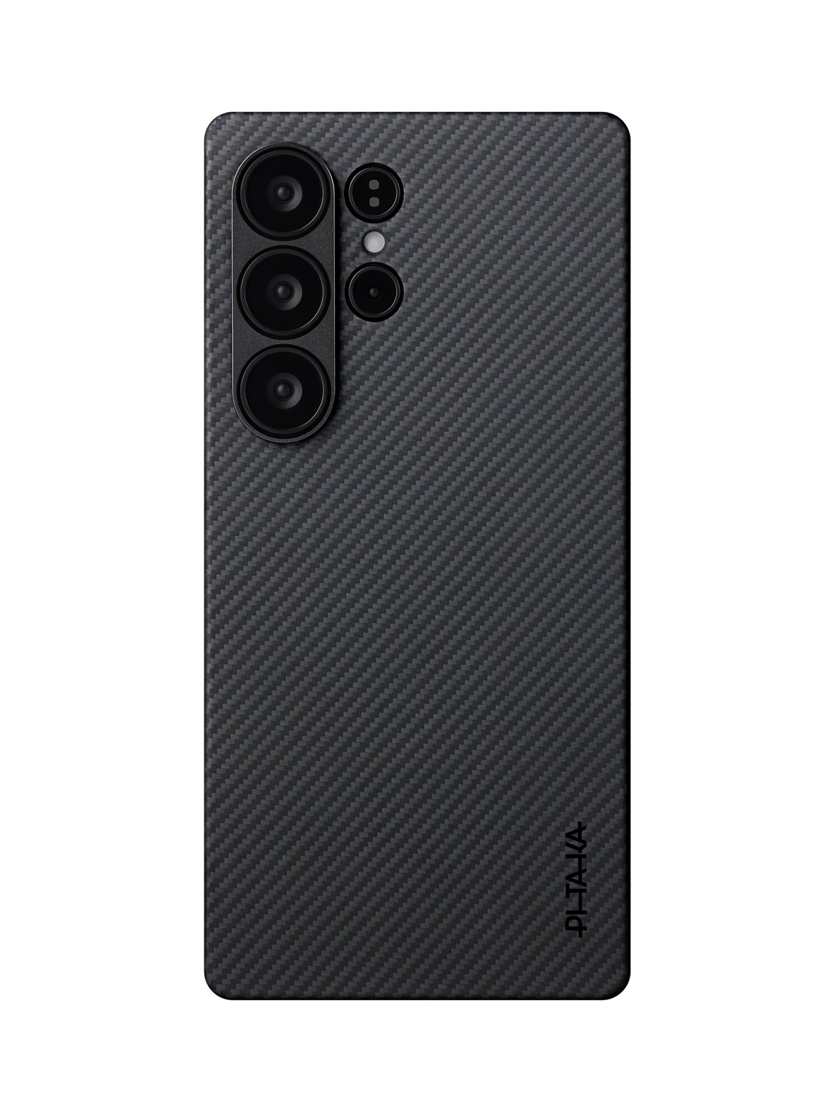 Pitaka Ultra-slim Case Black/grey Twill - Samsung Galaxy S25 Ultra - Handys Cover Cases - Ks2501u
