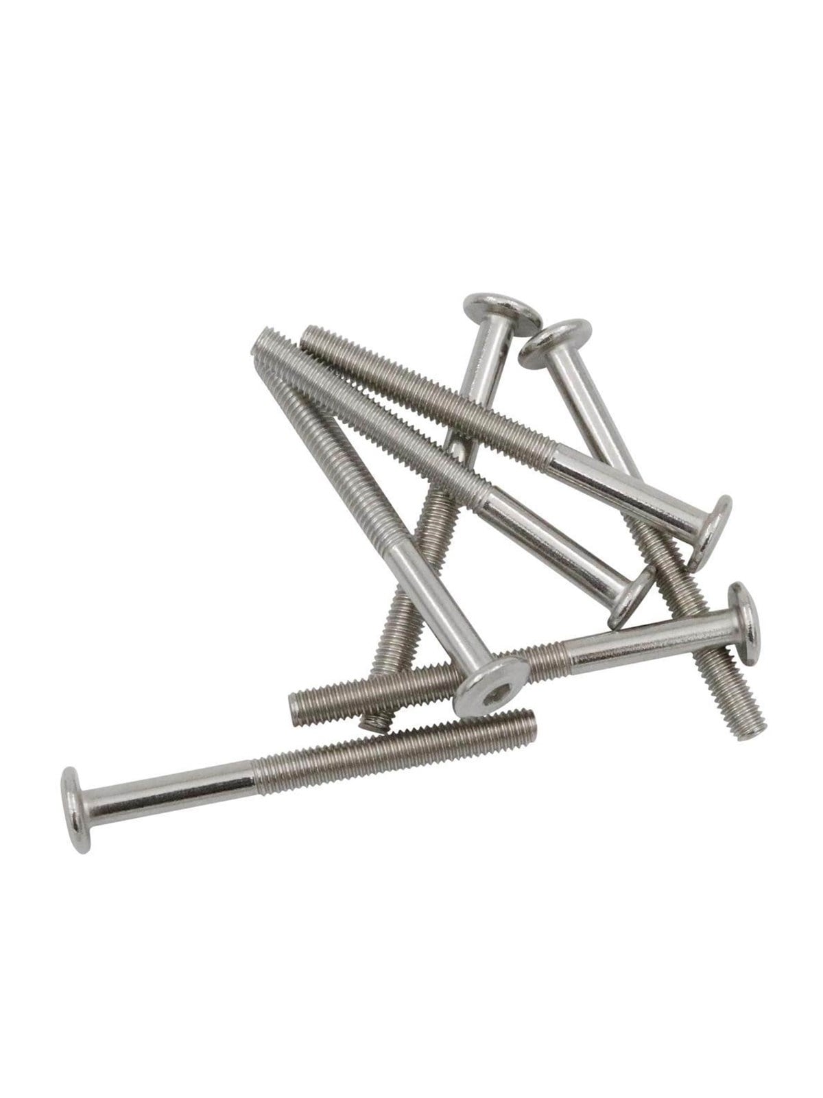 Home>it Assembly Screws For Furniture M6 x 65mm 8 Pcs. Stainless Steel - Naegel Schrauben - 5708614198742