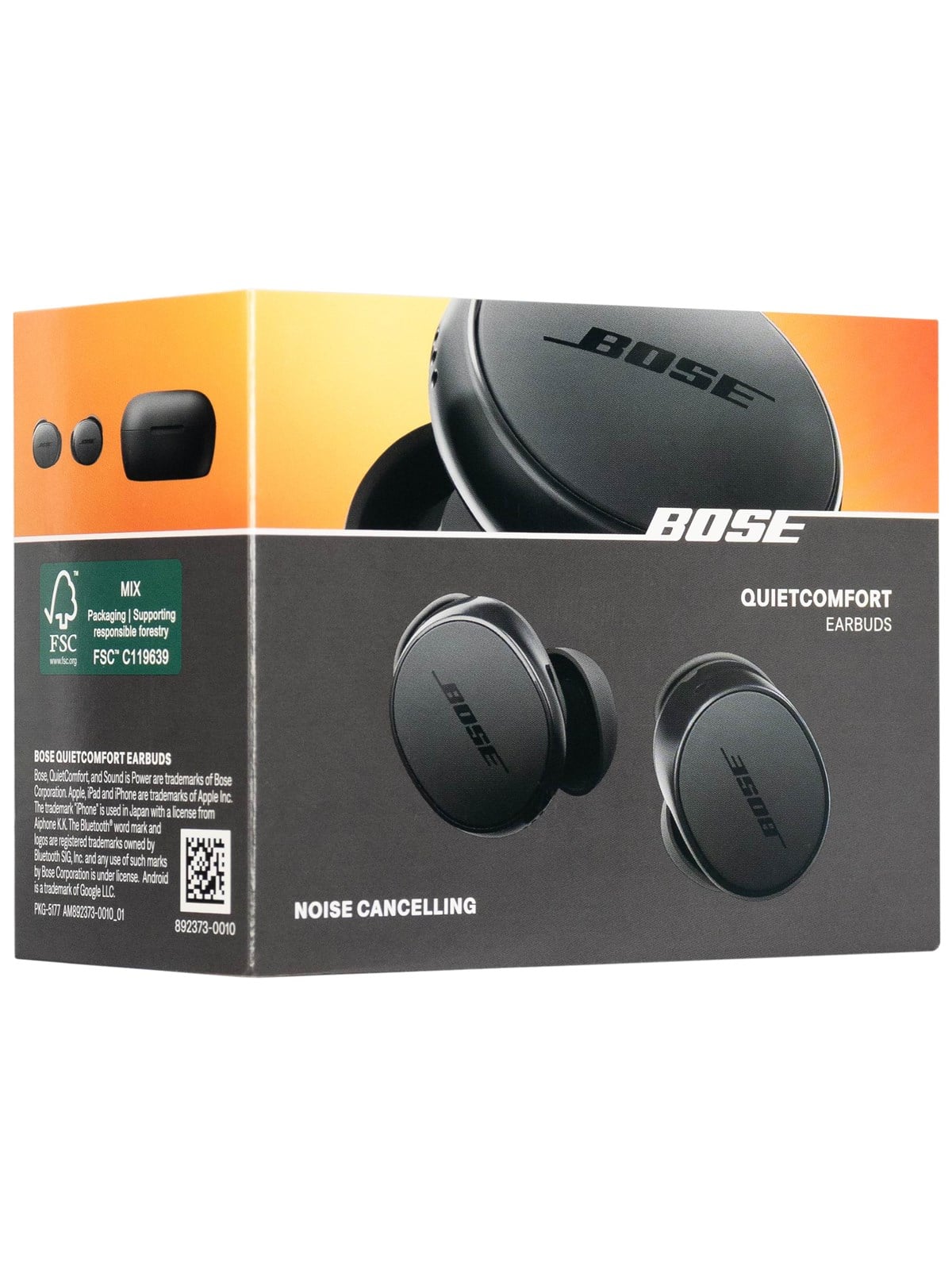 Kopfhörer - Bose Quietcomfort Earbuds - Black - Kopfhoerer/headsets - 888507-0100
