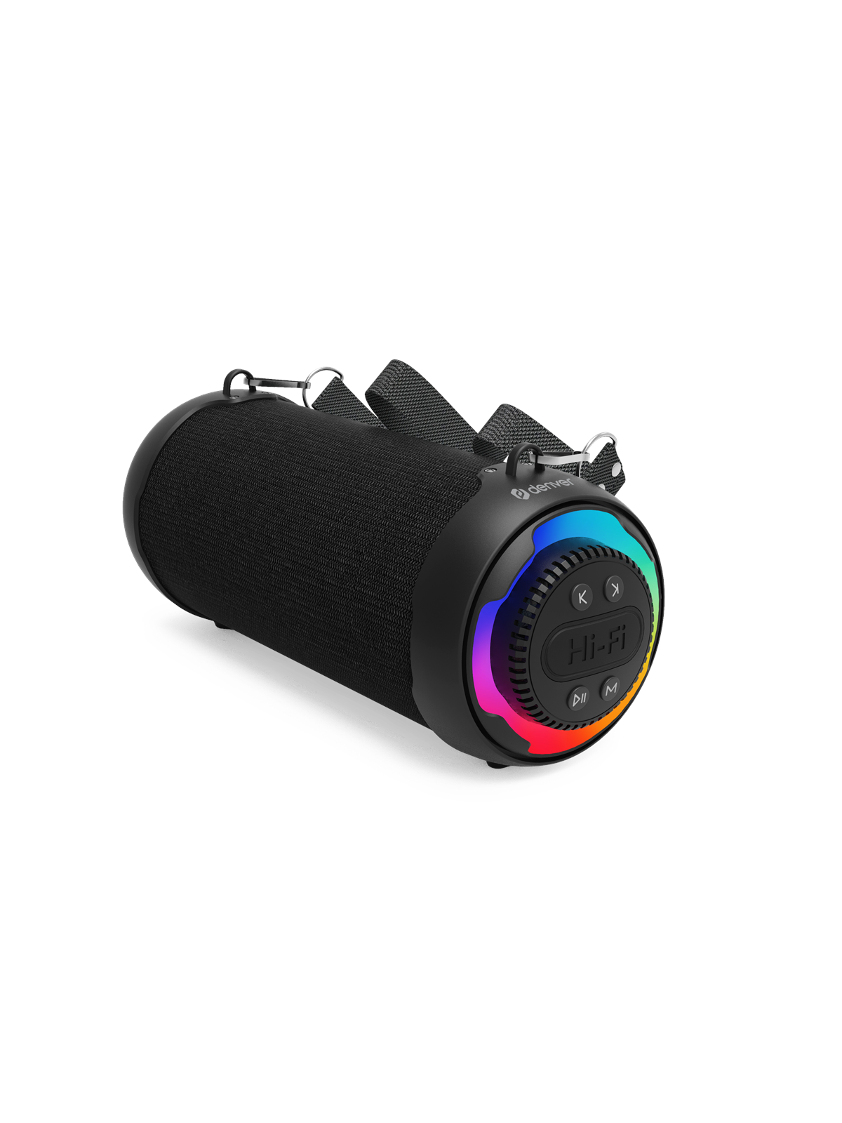 Denver Portable Led Bluetooth Speaker - 10w - Tragbare Party Lautsprecher - Btg-213