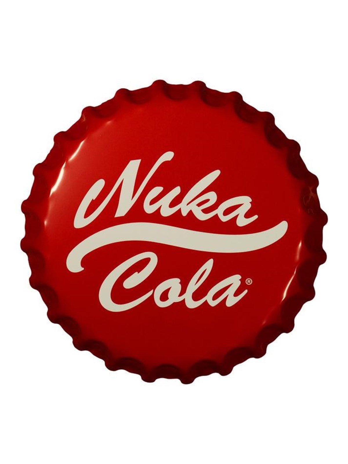 Fanattik - Fallout Nuka-cola Bottle Cap Tin Sign - Merchandise - B-flt73
