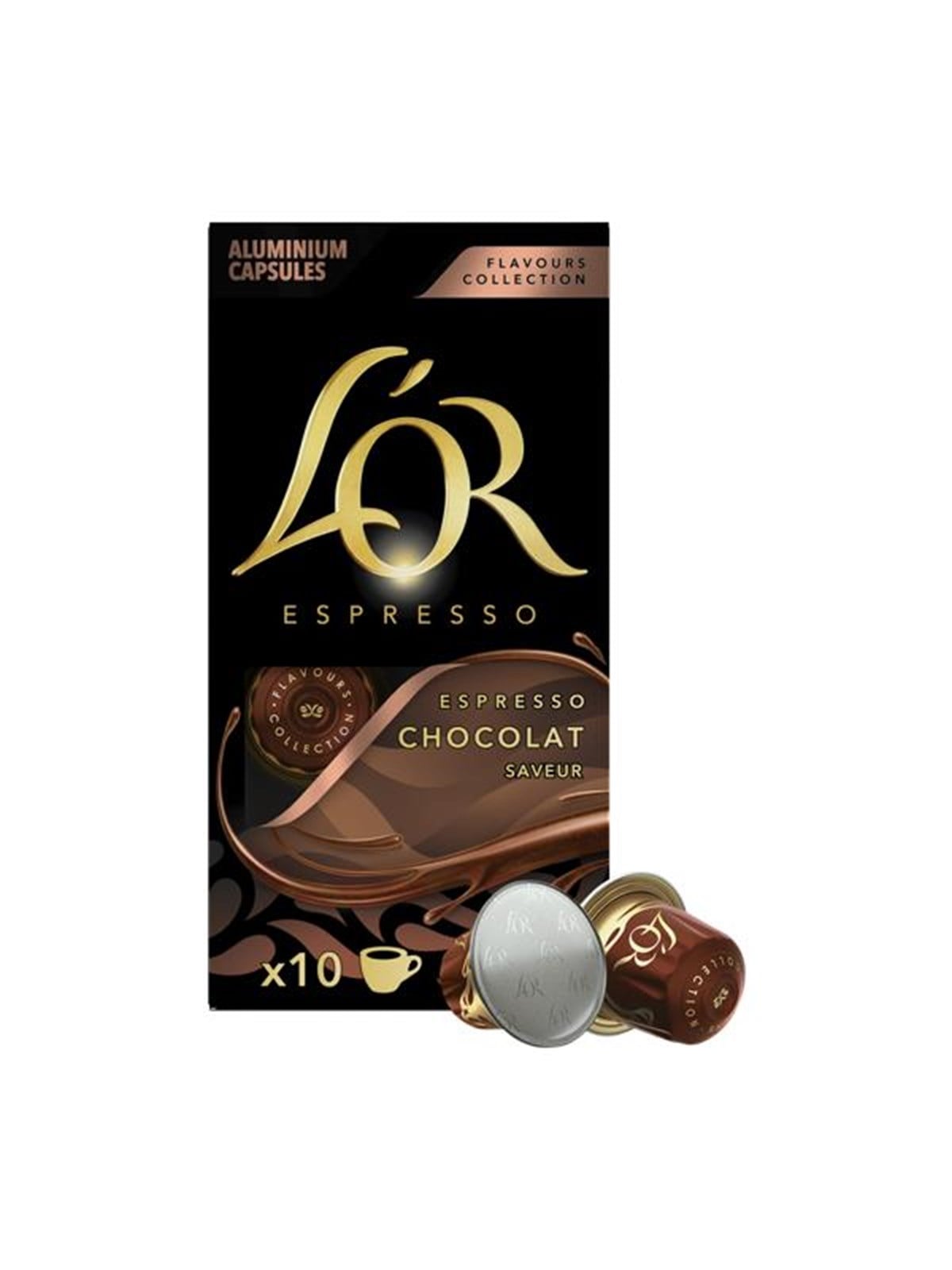 L'or Capsules Espresso Chocolate - 10 Pcs - Kaffeezubereitung - 4061084