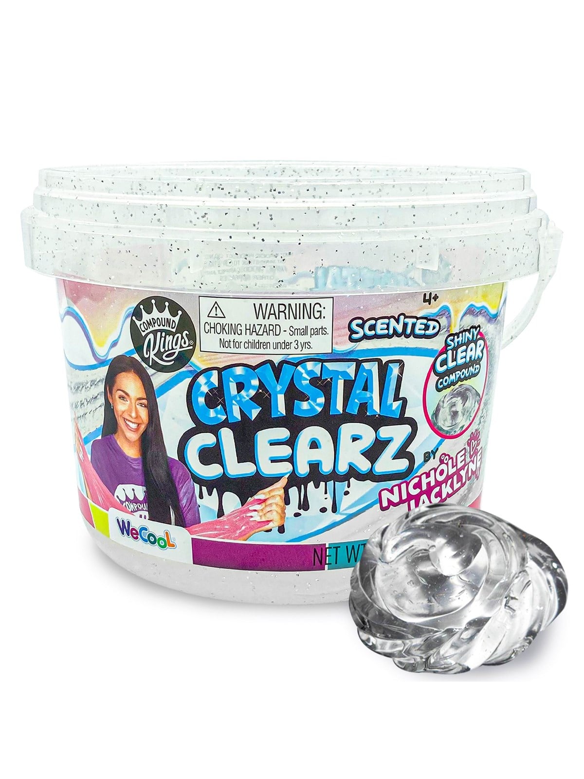 Compound Kings Crystal Clearz Slime 1.20 kg - Spielzeug - 40320