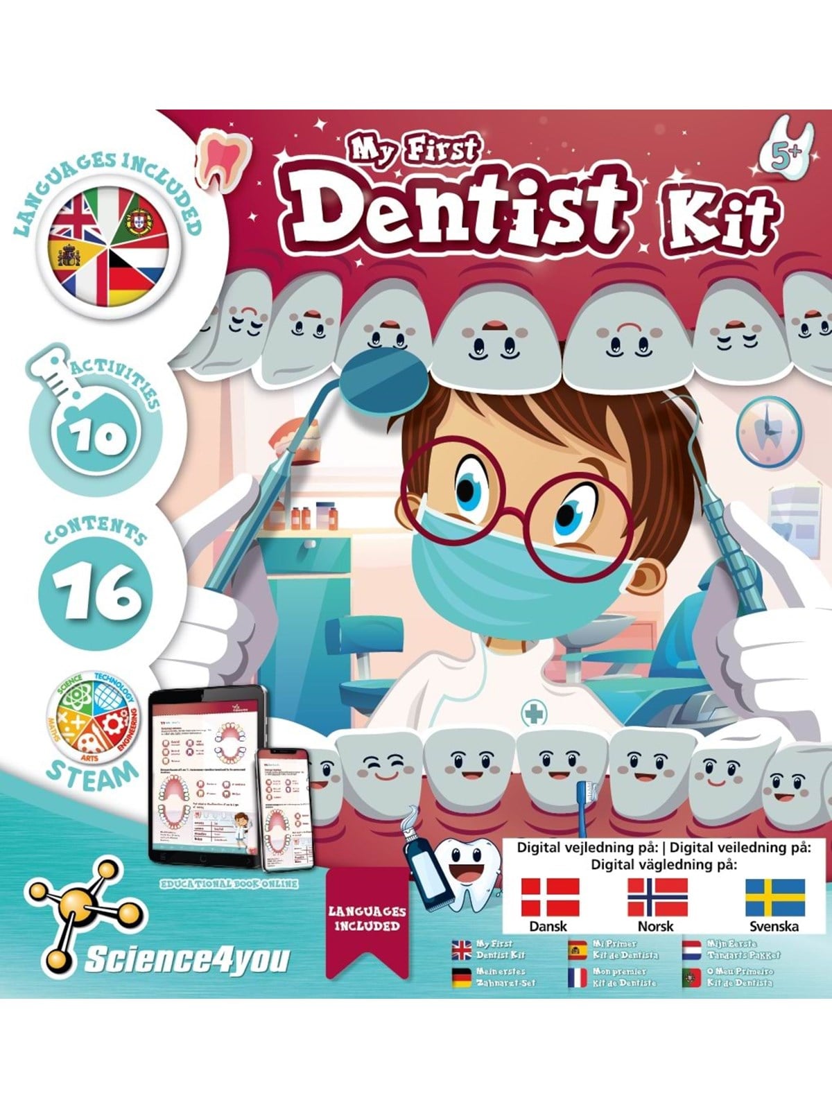 Science4you My First Dentist Kit - Spielzeug - 40330