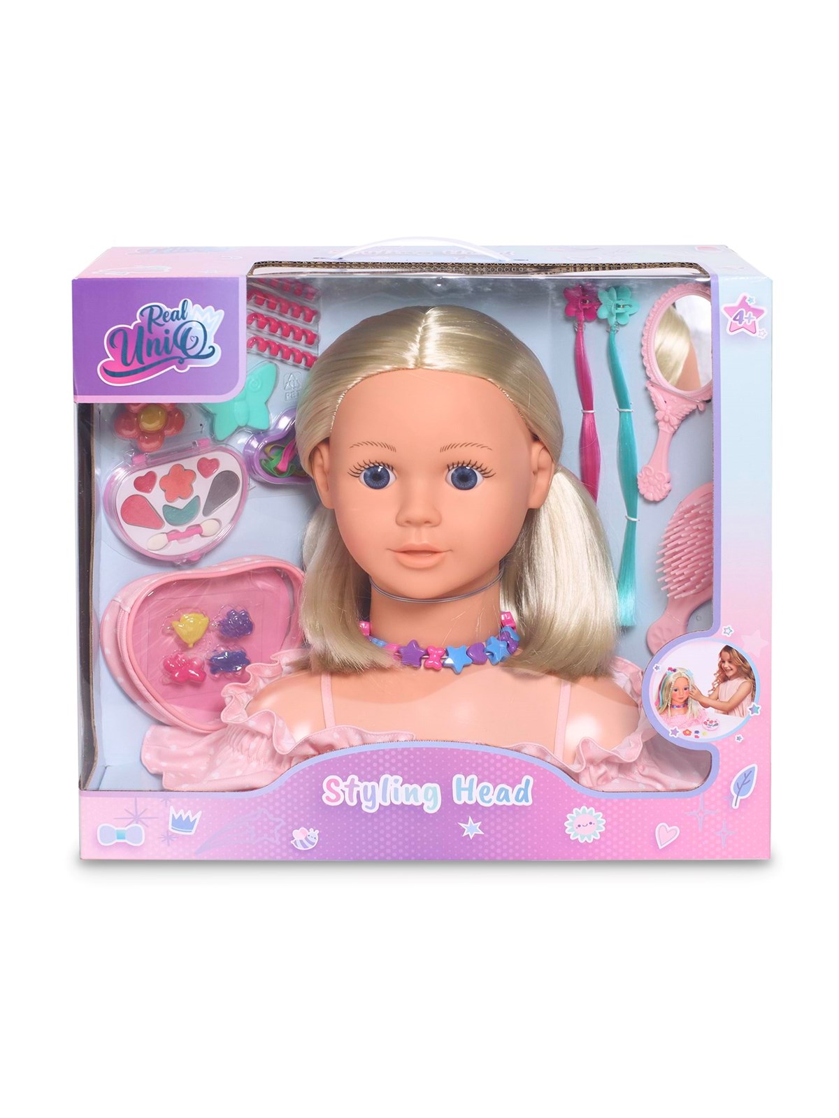 Real Uniq Styling Head With Cosmetic Case - Spielzeug - 30561