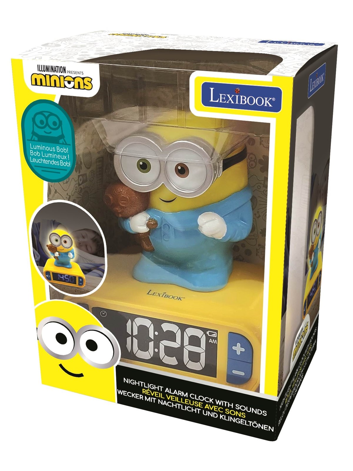Despicable Me Alarm Clock With Night Light And Sounds - Spielzeug - 80115
