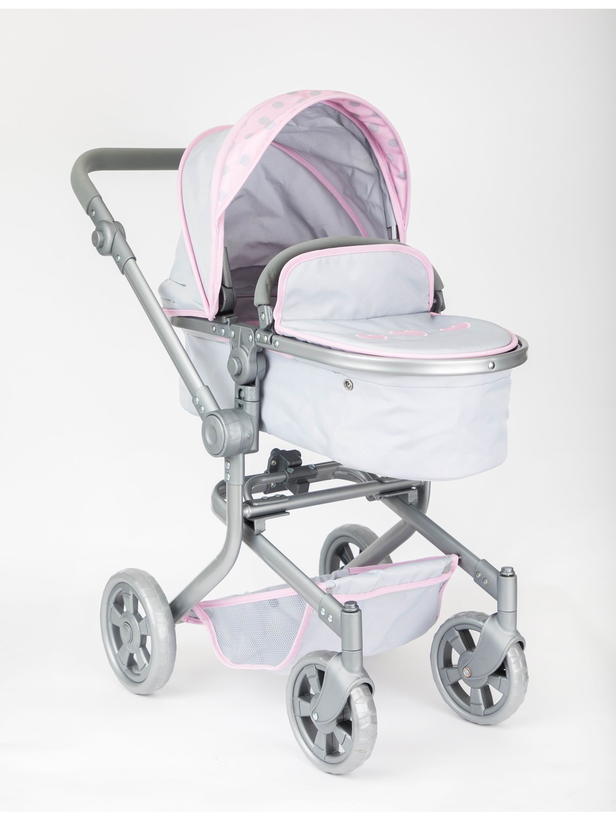Tiny Treasures Foldable Babydoll Pram - Spielzeug - 30572