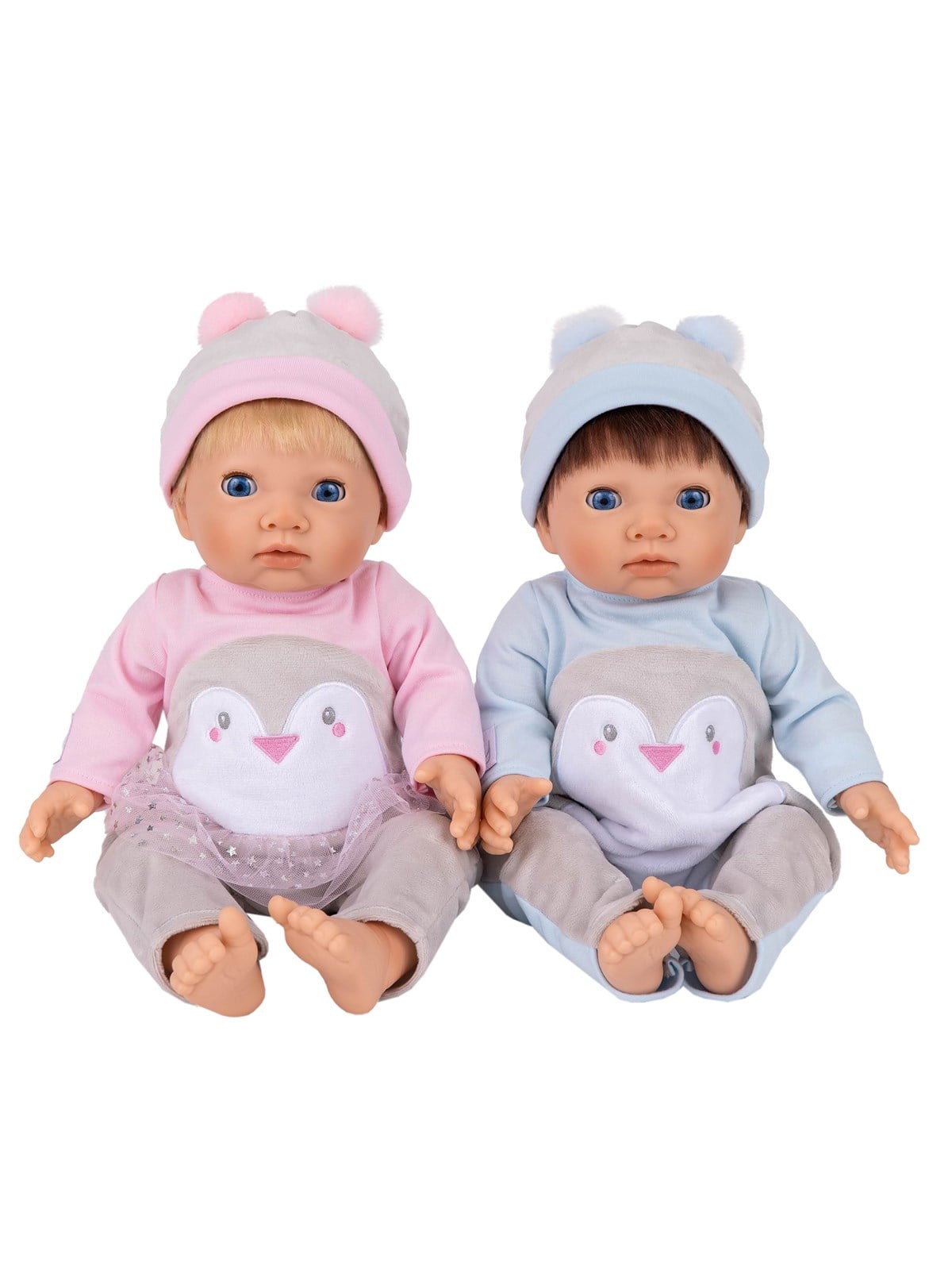 Tiny Treasures Baby Penguin Twin Doll Set - Spielzeug - 30544