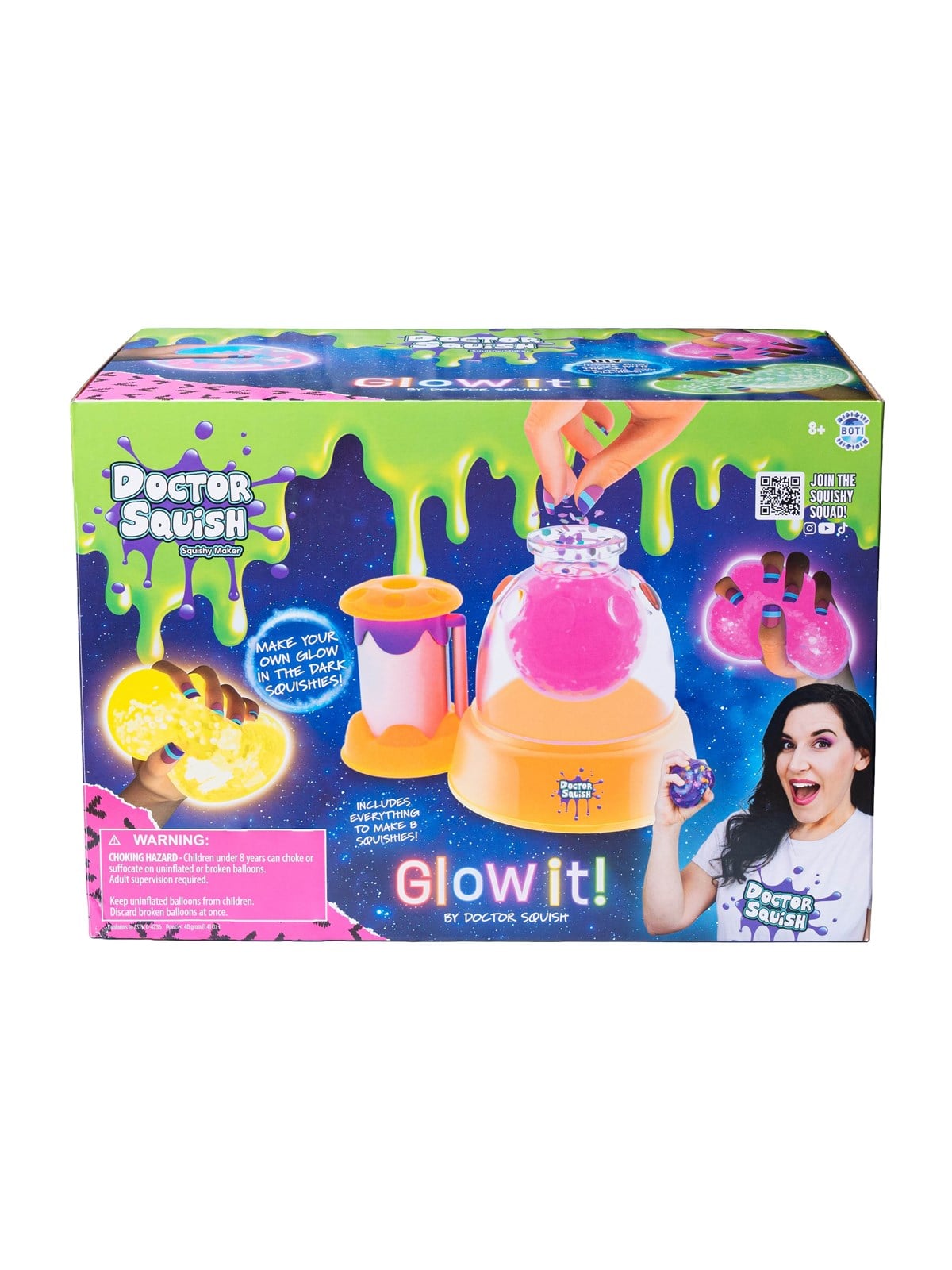 Doctor Squish Squishy Maker Station - Neon Edition - Spielzeug - 39636