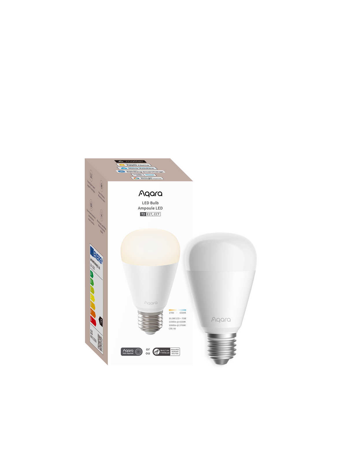 Aqara Led Bulb T2 (Cct E27) - Smart Home - Lb-l02e