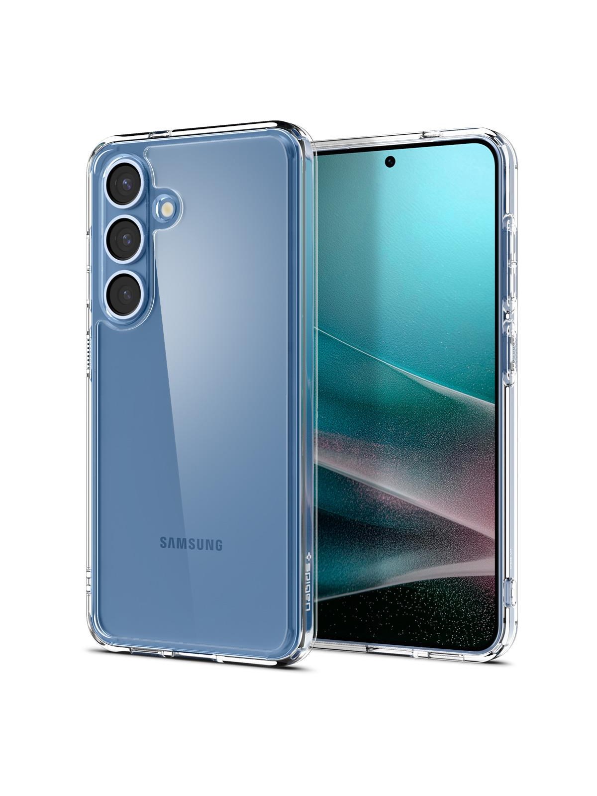 Spigen Ultra Hybrid - Crystal Clear - Samsung Galaxy S25 - Handys Cover Cases - Acs09006