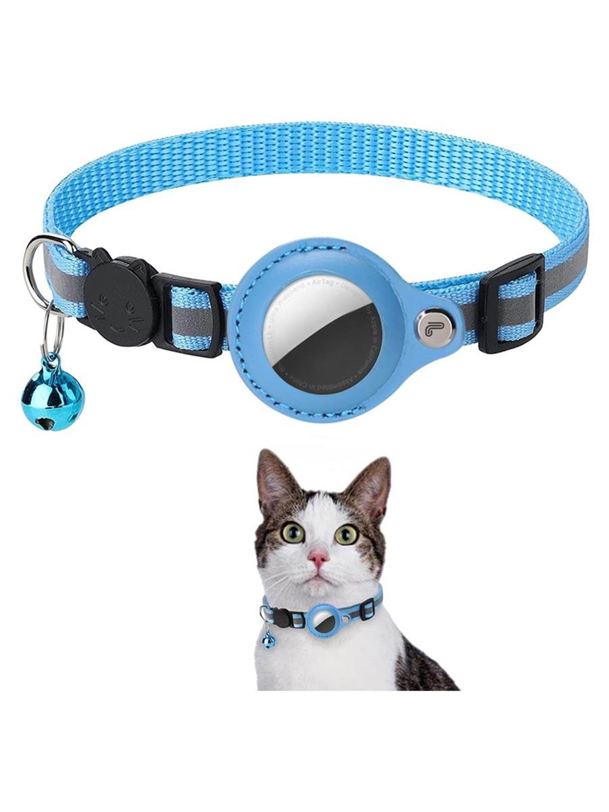 Lippa Collar For Cats And Dogs - For Airtag And Smart Finder - 22-32 cm - Hunde - Lpcover0025