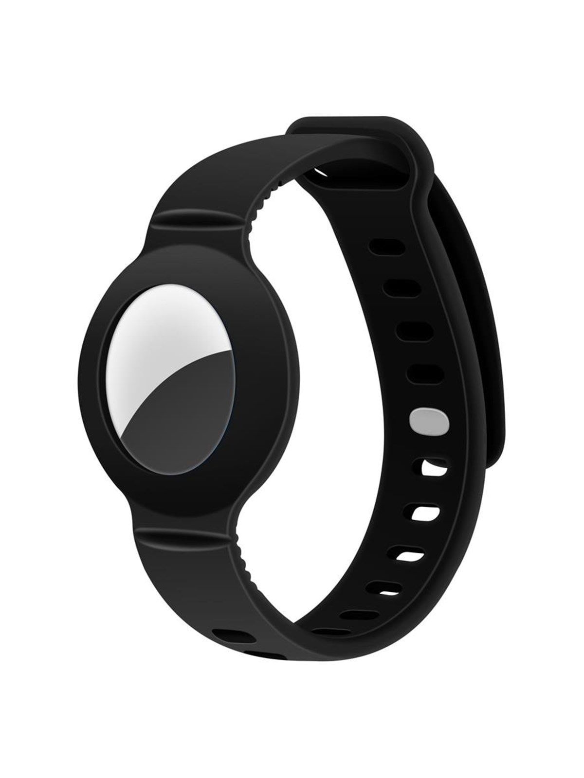 Lippa Silicone Wristband For Airtag And Smart Finder Black - Handys Anderes Zubehoer - Lpcover0048