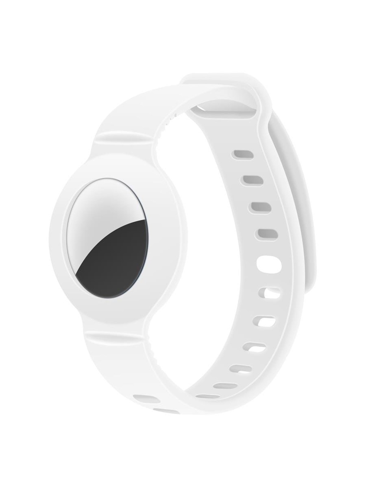 Lippa Silicone Wristband For Airtag And Smart Finder - White - Handys Anderes Zubehoer - Lpcover0049