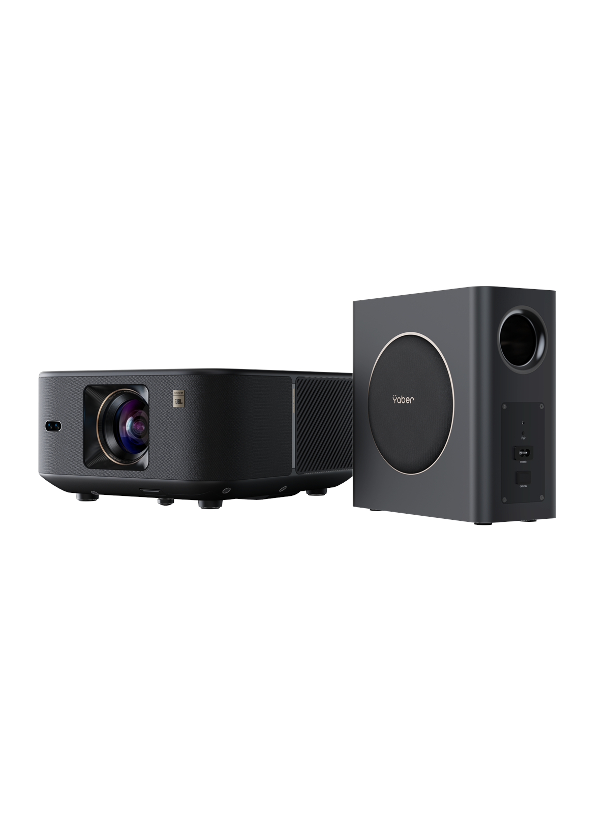 Yaber Projektoren K3 Pro & Subwoofer - 1920 x 1080 - 1600 Ansi Lumens - Cbk01259