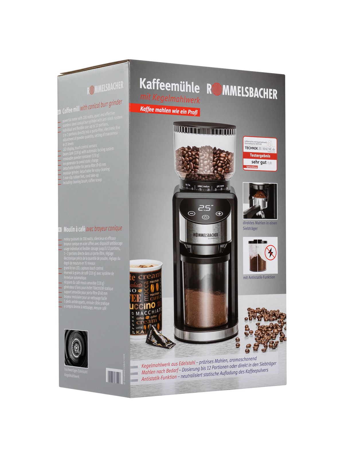 Rommelsbacher Ekm 400 Coffee Grinder - Kaffeezubereitung