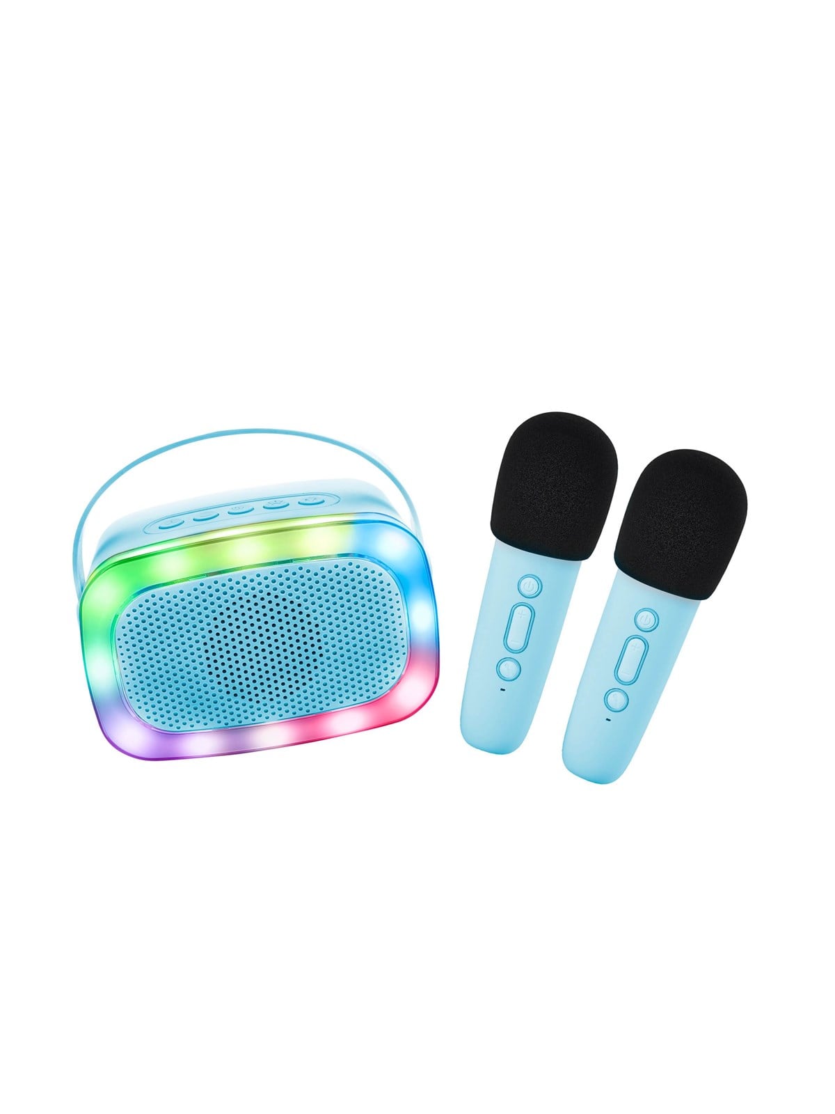 Lalarma Karaoke With Lights And Two Microphone - B - Musik - Lalar-karatwo-wlights-blue