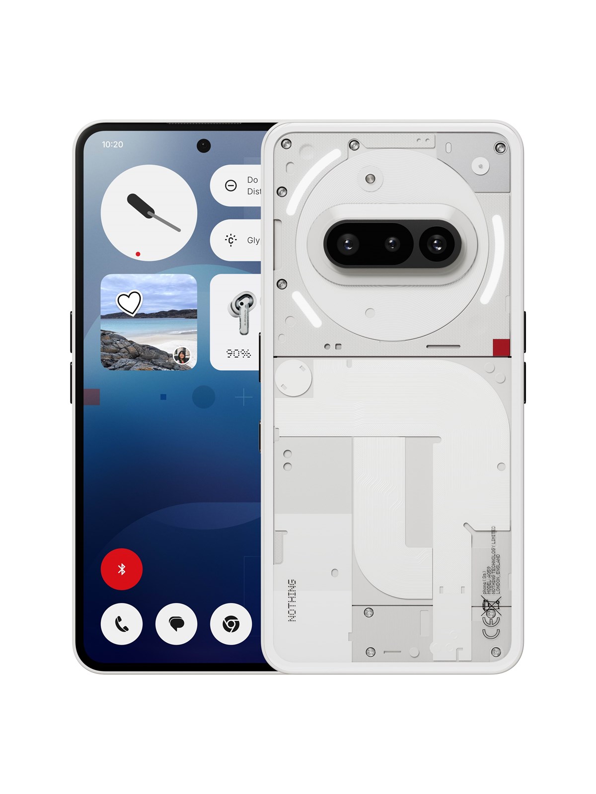 Nothing Phone (3a) 128gb/8gb - White - Handys Smartphones - A10400143