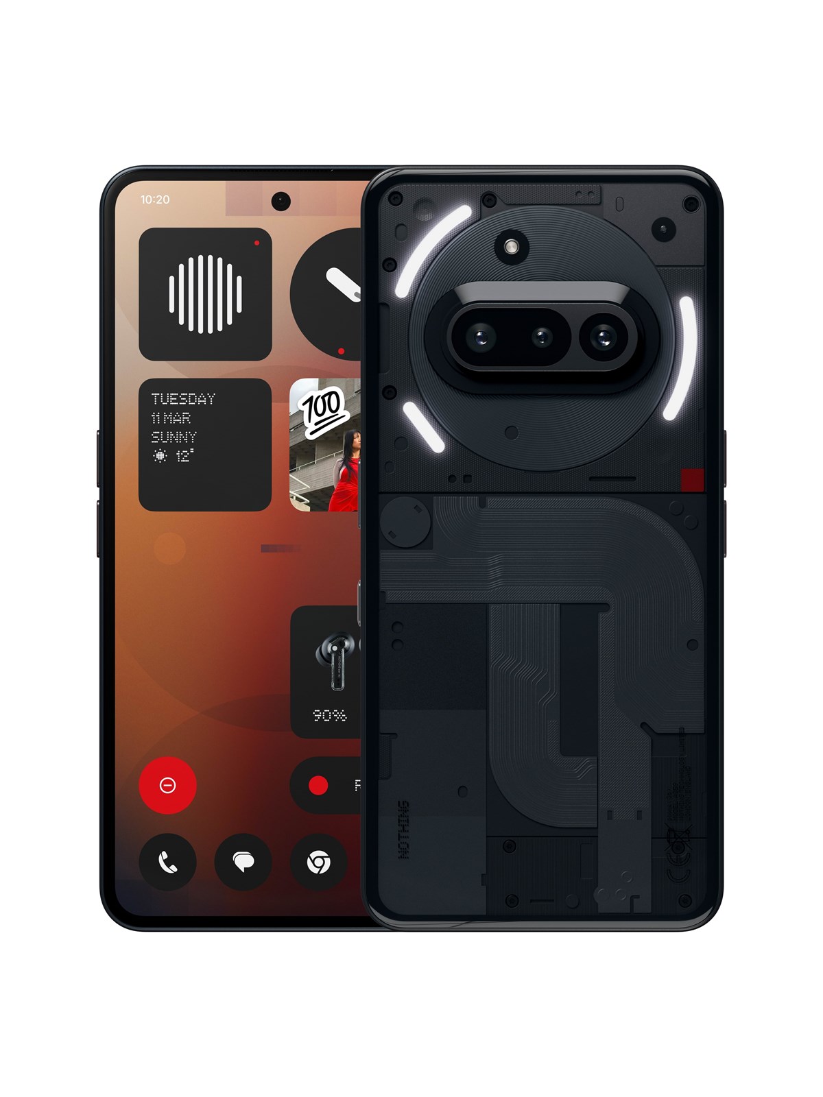 Nothing Phone (3a) 256gb/12gb - Black - Handys Smartphones - A10400145