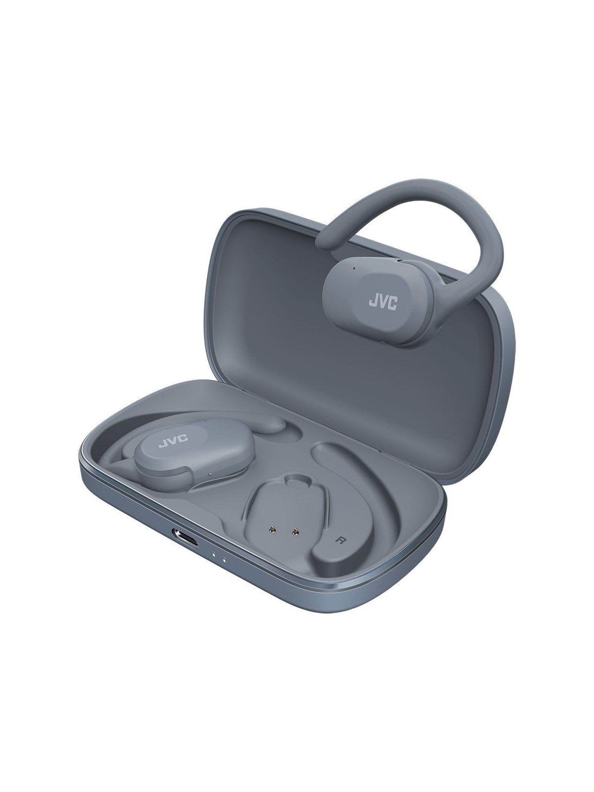 Kopfhörer - Jvc Open Ear Nearphone True Wireless Headphones - Blue - Kopfhoerer/headsets - Ha-np40t-a-u