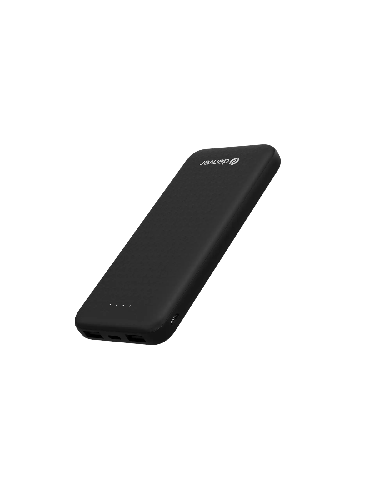 Denver Pbs-10010b Black - Powerbank 10000mah With Usb-a Output Powerbank (Akku) - Schwarz - 10000 Mah - Powerbank Akku