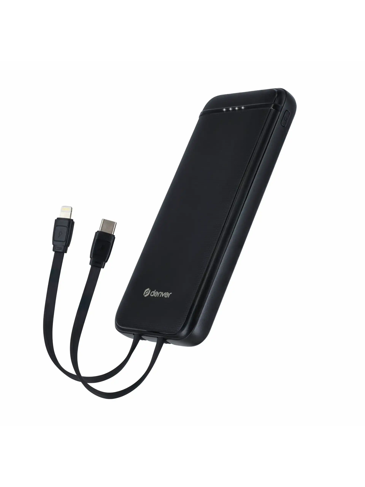 Denver Pbs-10010b - Powerbank 10000mah With Usb-a Output - Black Powerbank (Akku) - Schwarz - 10000 Mah - Powerbank Akku - Pqca-10320