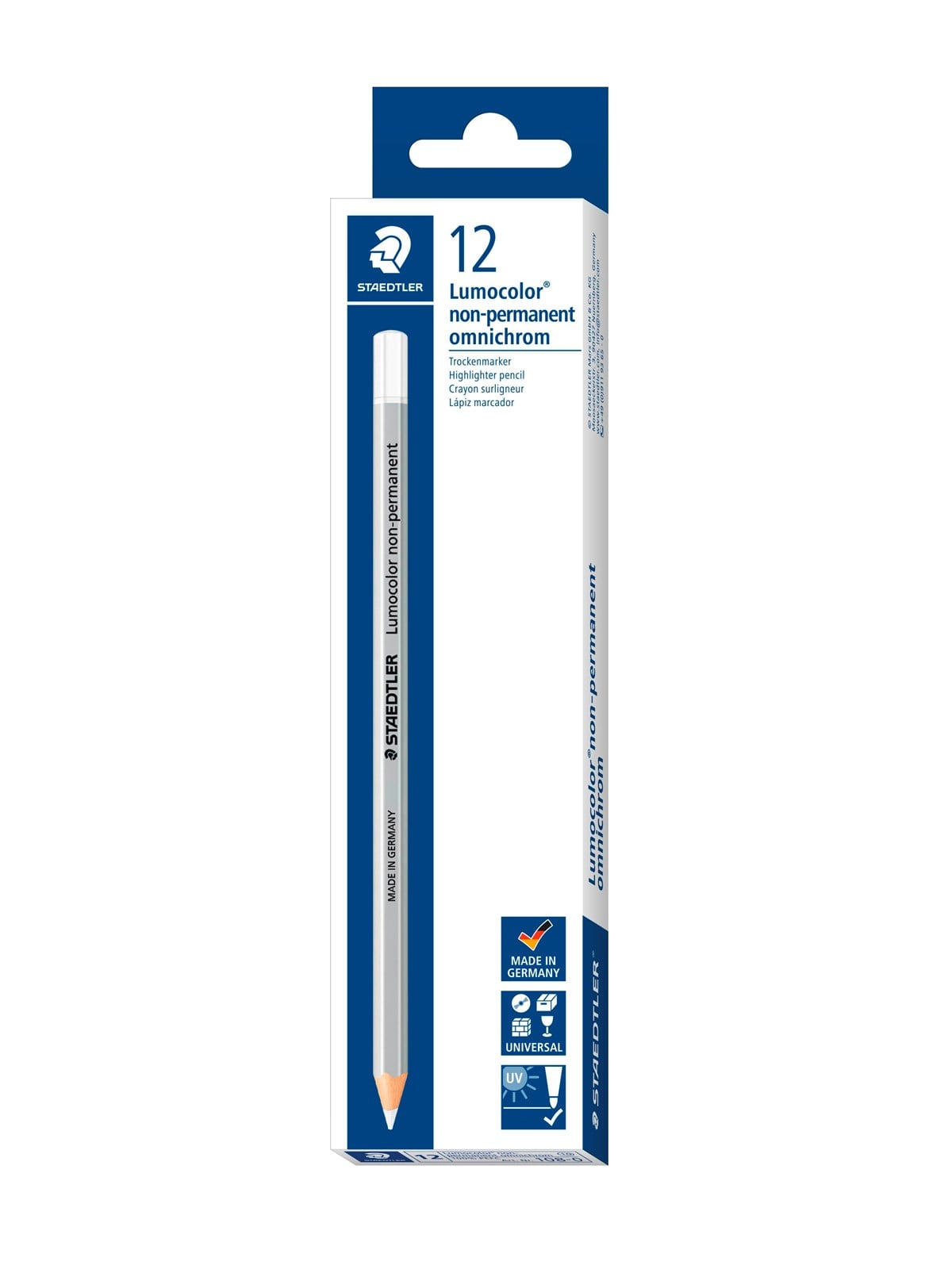 Staedtler Dry marker nonperm white 12 pcs. Image