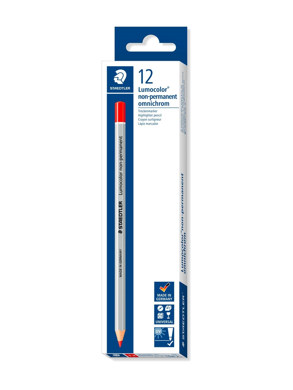 Staedtler Dry marker nonperm red 12 pcs. Image