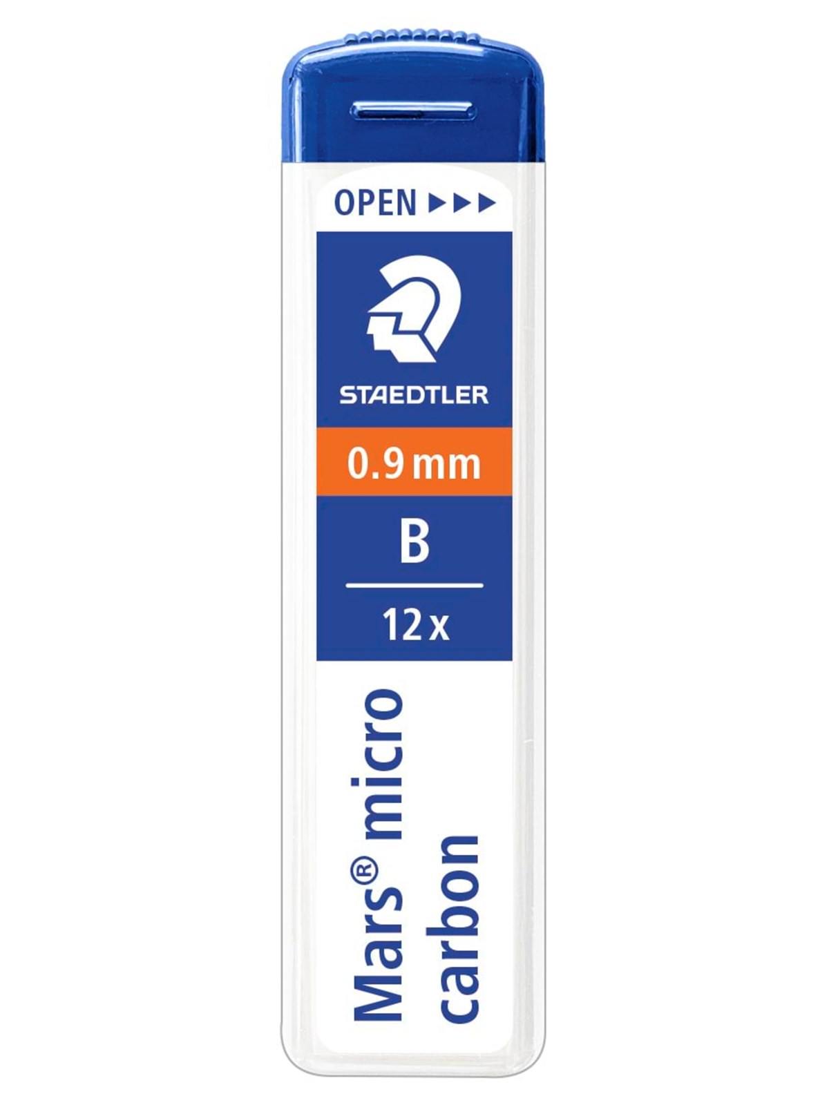 Staedtler Mech.Pen.Lead Mars Micro 0.9 B 12 x 12 Pcs - Utensilien Zum Schreiben Und Zeichnen - 250 09-b