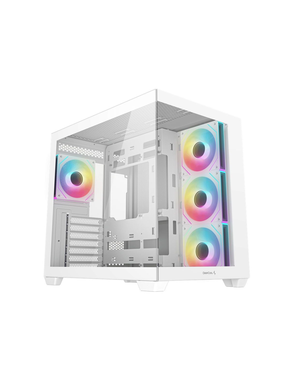 Deepcool Cg530 4F - White - Gehäuse - Desktop - Weiß - Gehaeuse - R-cg530-whada4-g-1
