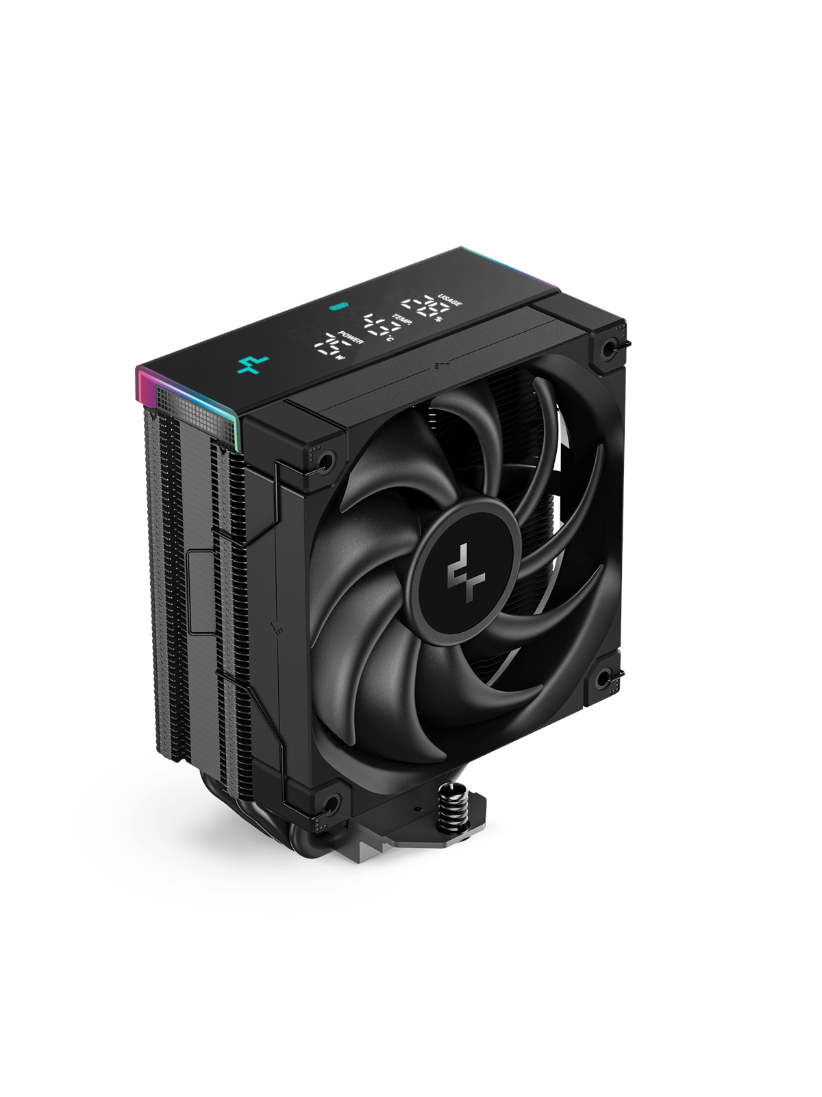 Deepcool Ak400 Digital Pro - Black - Cpu-luftkühler - Max 25 Dba - Cpu Kuehler - R-ak400-bkapmn-g