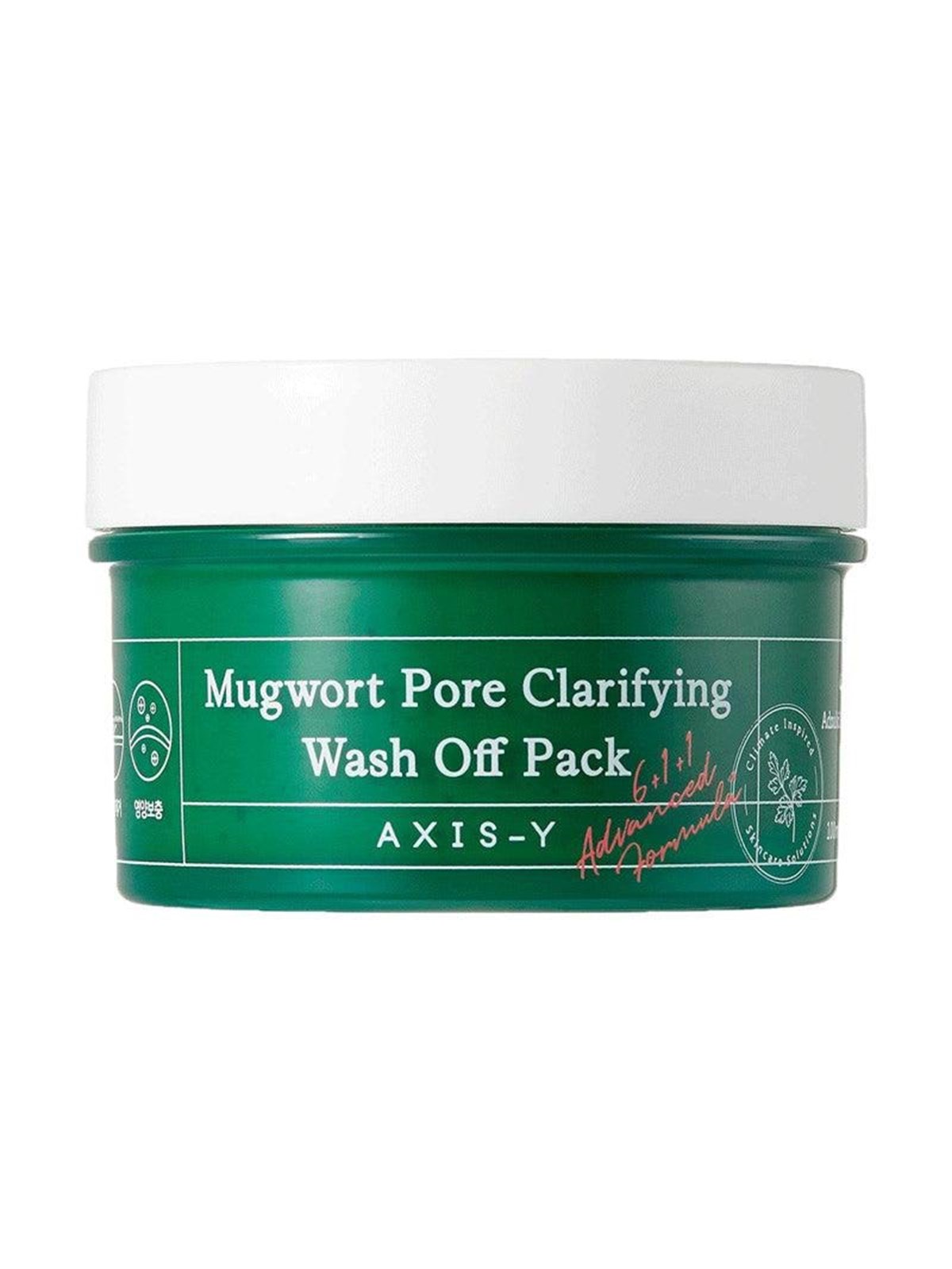 Axis-y Mugwort Pore Clarifying Wash Off Pack 100ml - Gesichtspflege - 8809634610102