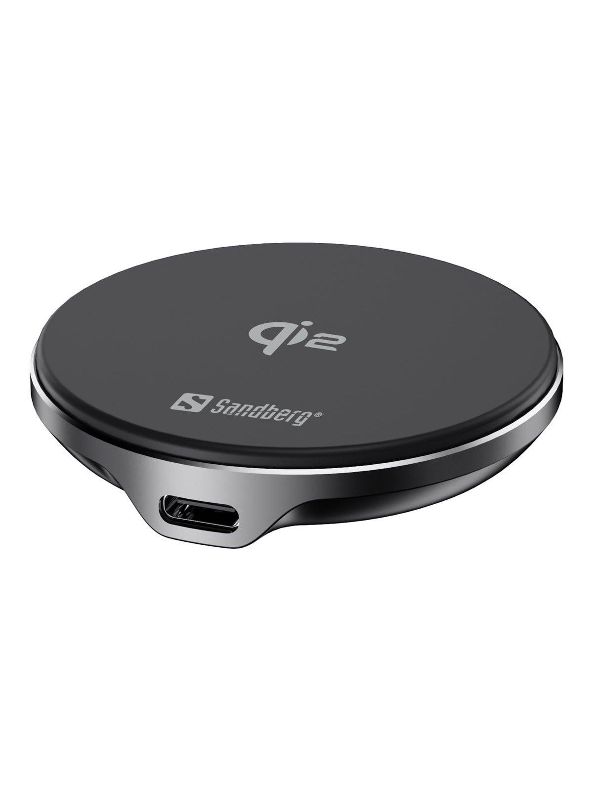 Sandberg Wireless Charger Mag Qi2 15w - Handys Adapter Und Ladegeraete - 441-61