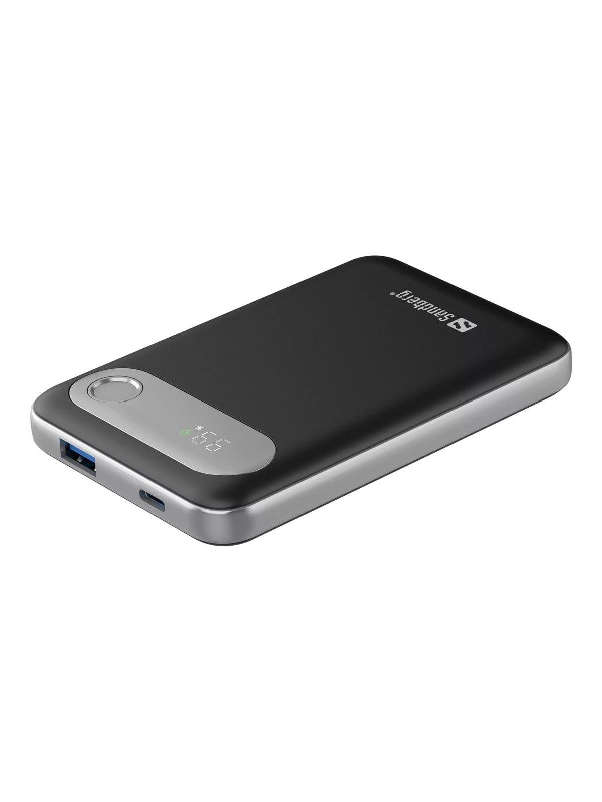 Sandberg Travel Powerbank 10000 Pd20w Powerbank (Akku) - Schwarz - 10000 Mah - Powerbank Akku - 421-16