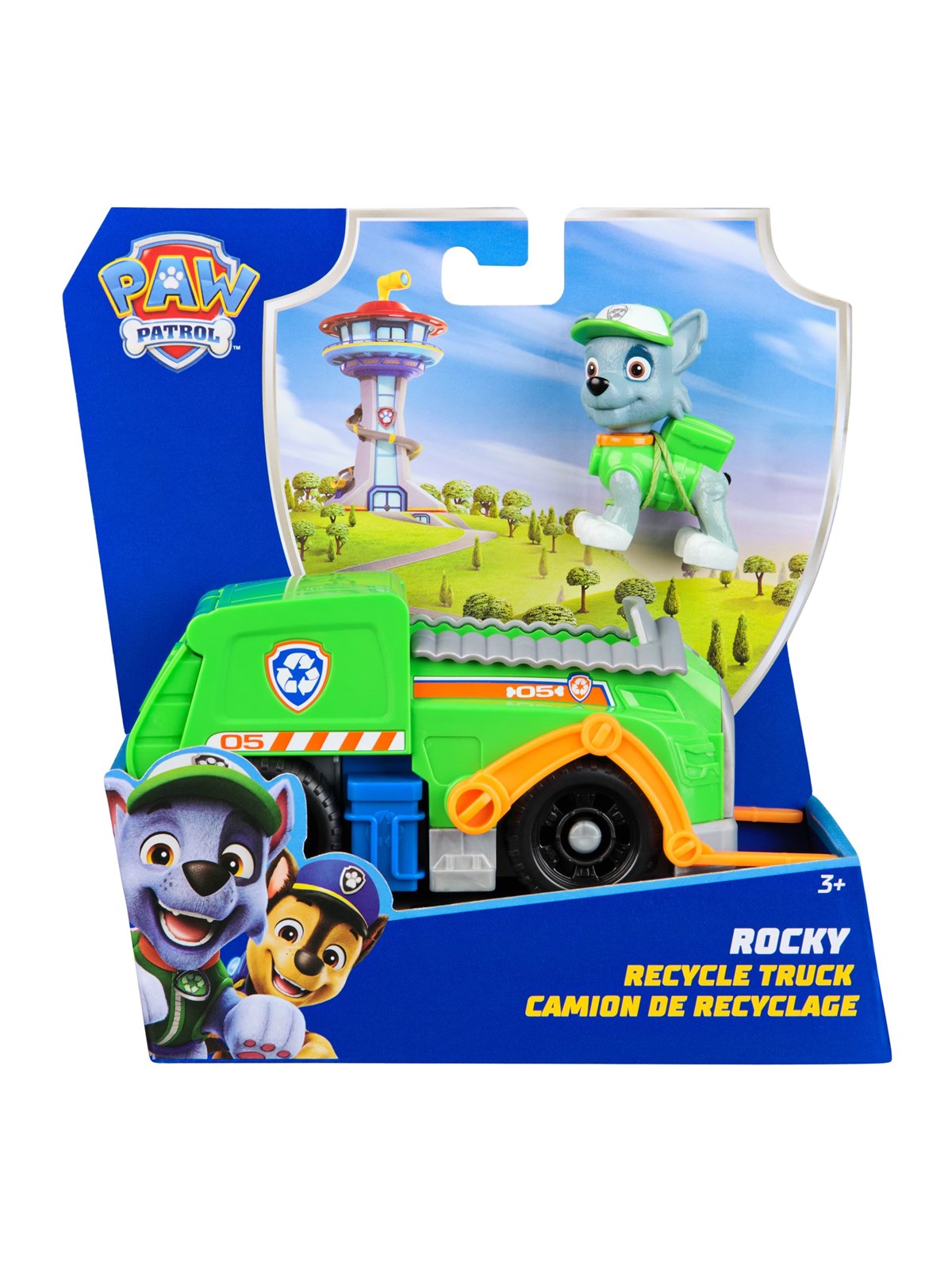 Paw Patrol Basic Vehicle 2.0 - Rocky - Figuren - 6071213
