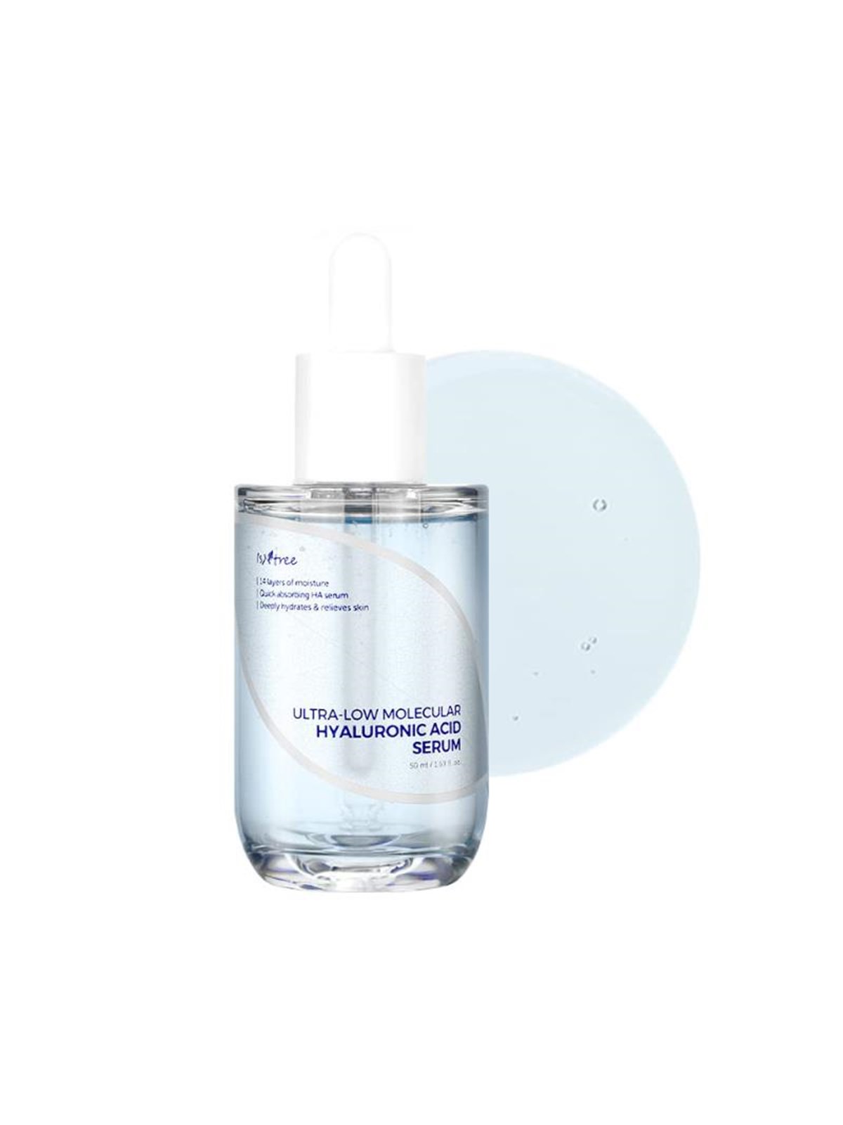 Isntree - Ultra Low Molecular Hyaluronic Acid Serum 50ml - Gesichtspflege - 8809800940644